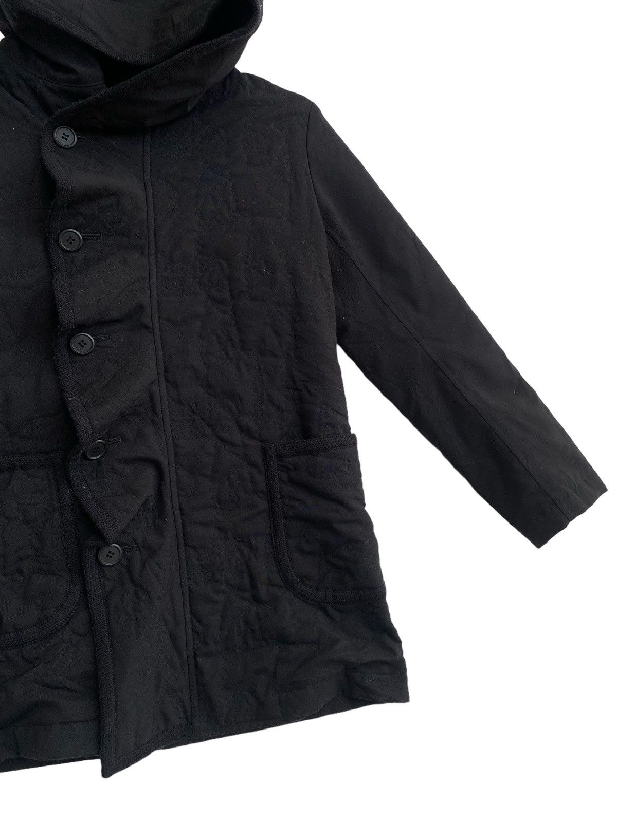 gomme Rare Gomme Maki Hiroshige japan spiral button up coat jacket Size ONE SIZE - 4 Thumbnail