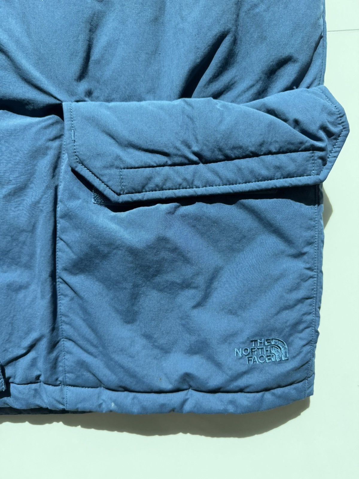 The North Face Vintage Down Blue Puffer Vest Size US XL / EU 56 / 4 - 4 Thumbnail