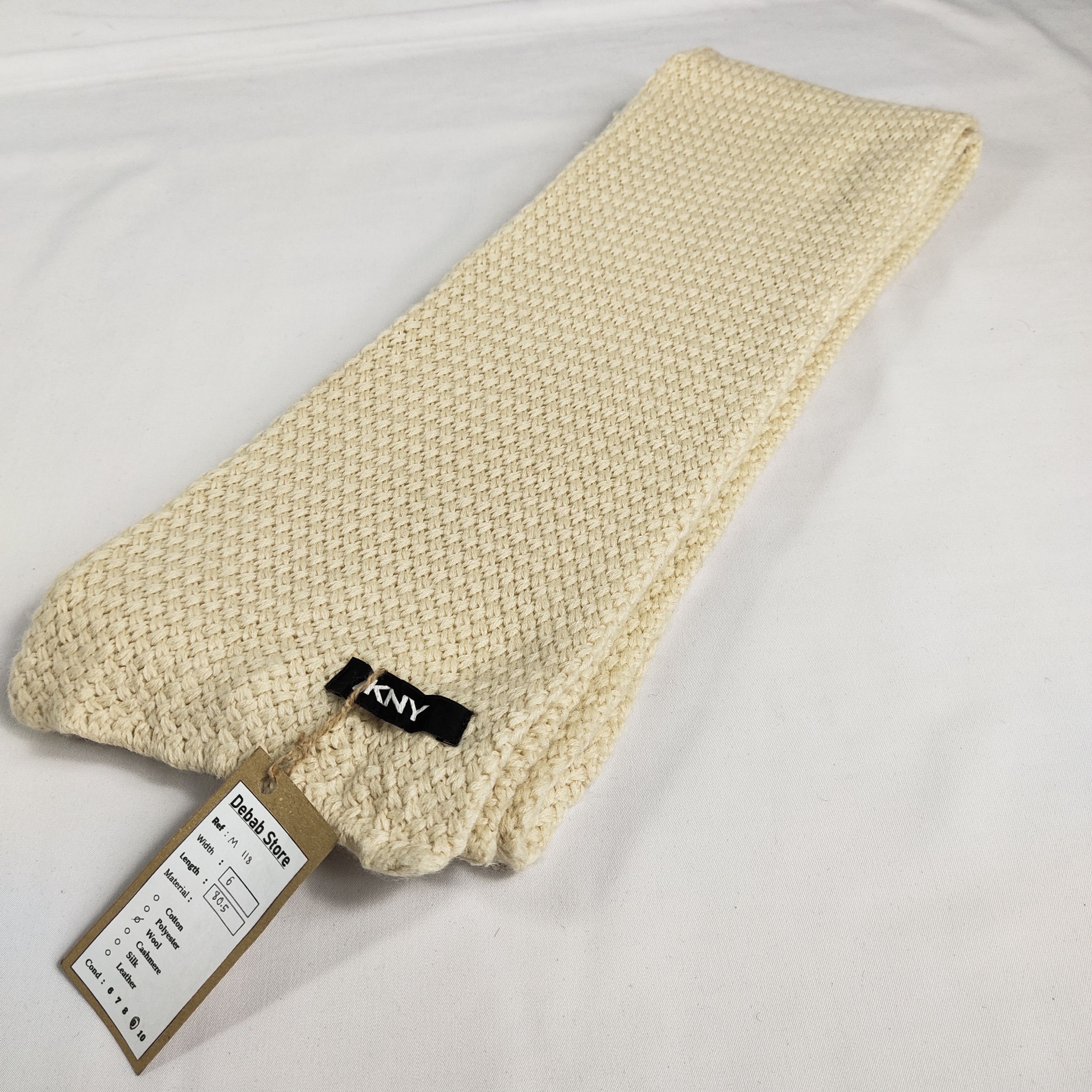 DKNY × Vintage DKNY Scarf / Muffler / Neckwear M118 Size ONE SIZE - 5 Thumbnail
