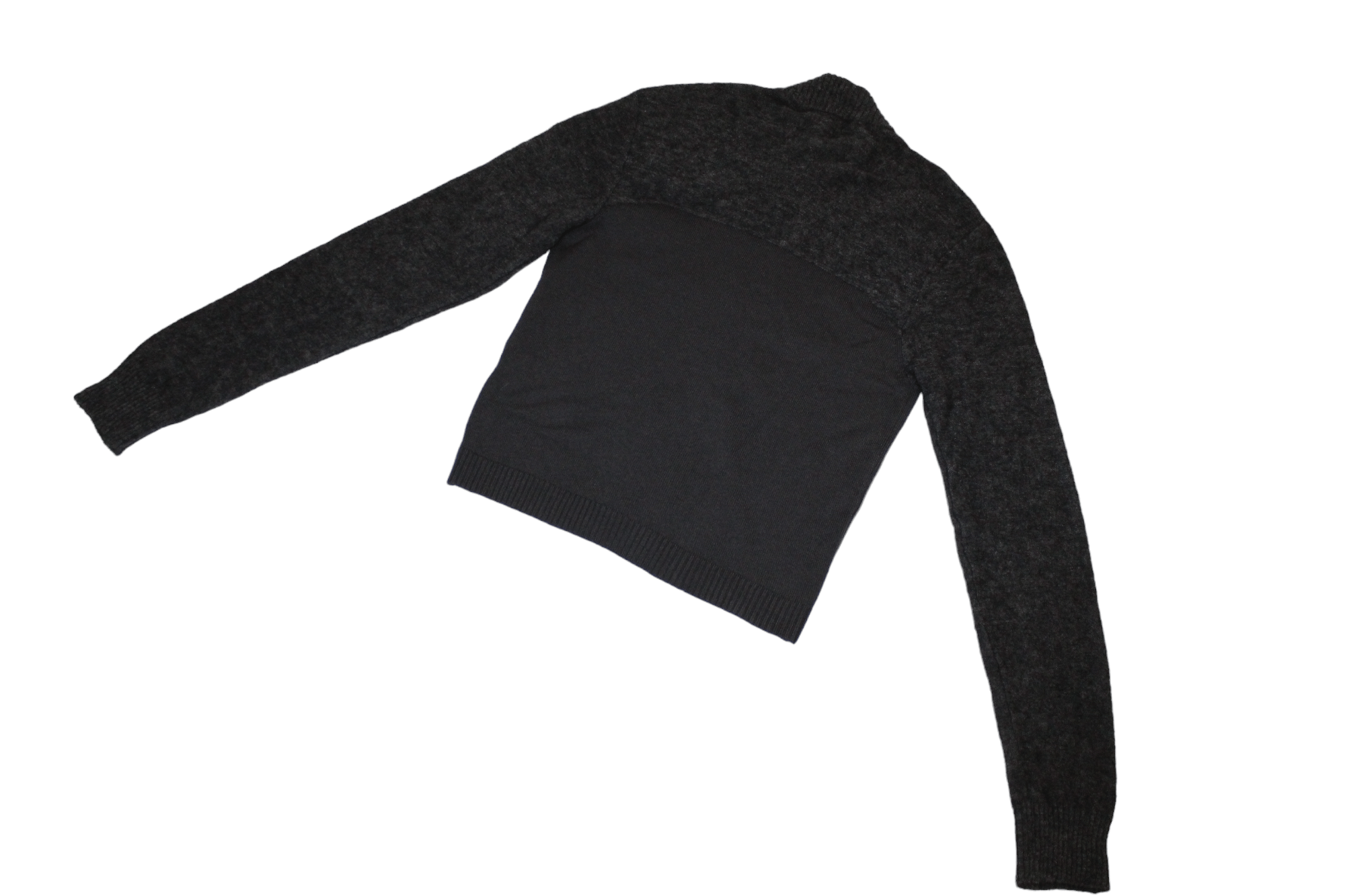 Thierry Mugler 💥 Thierry Mugler Paris Full Zip Mohair Wool Blend Sweater Size US L / EU 52-54 / 3 - 11 Thumbnail