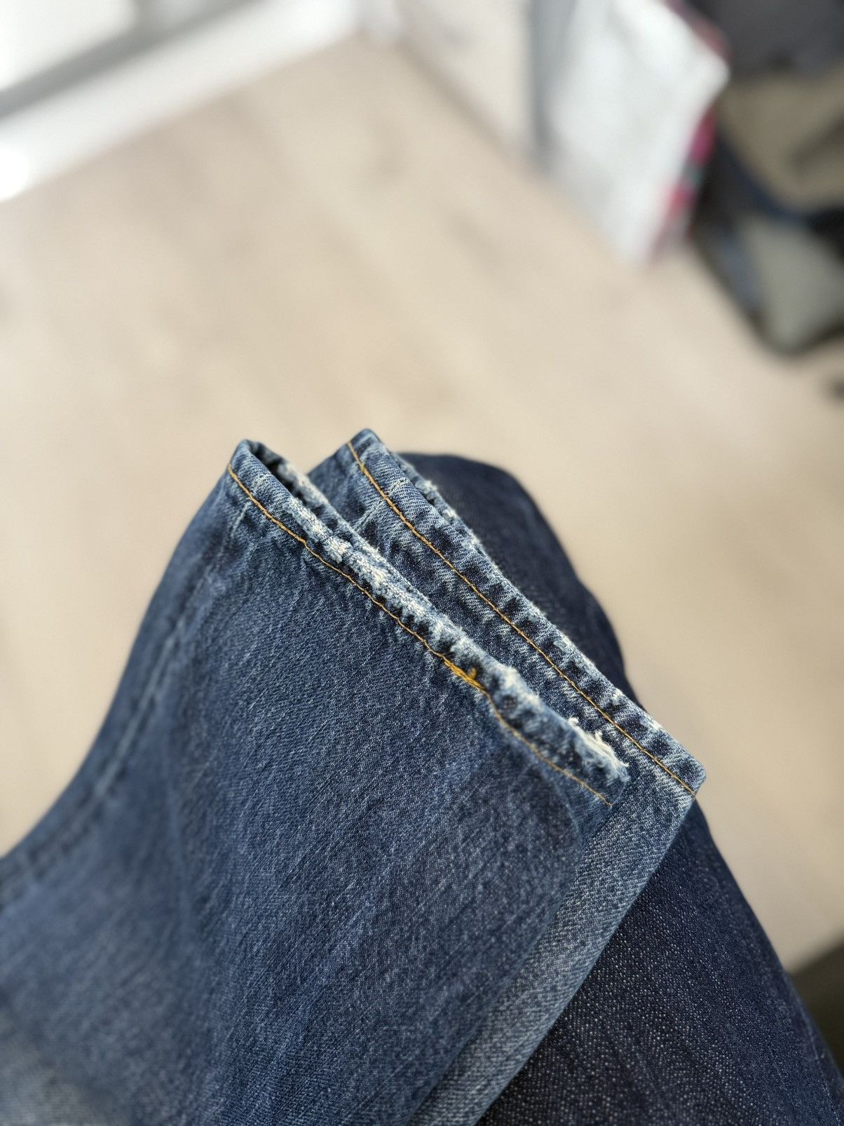 Levi's Levi’s 501 XX Selvedge Washed Distressed Denim 1947 Big E Size US 34 / EU 50 - 23 Thumbnail
