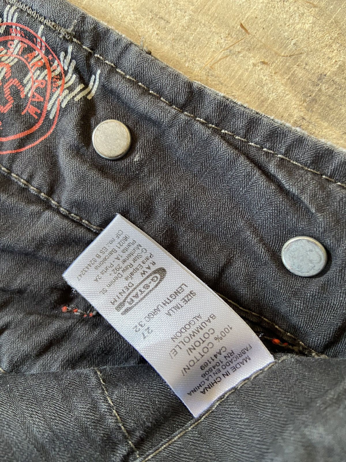 G-Star × Vintage Vintage GstarRaw y2k cargo pants Size US 32 / EU 48 - 7 Thumbnail