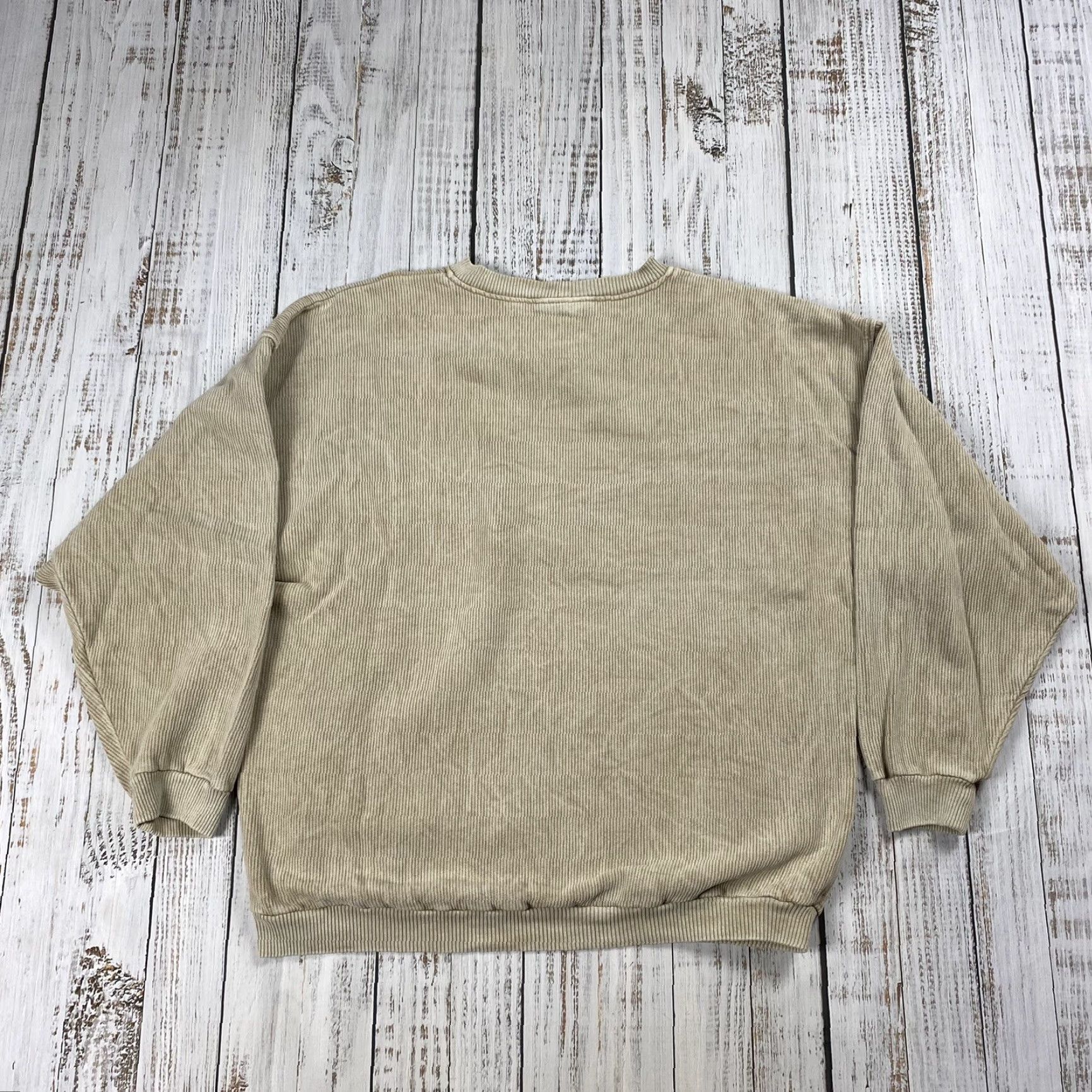 Vintage VINTAGE ARTISANS DEER HUNTING BUCK FLEECE SWEATSHIRT KNIT TEXTURED MENS XL Size US XL / EU 56 / 4 - 5 Thumbnail