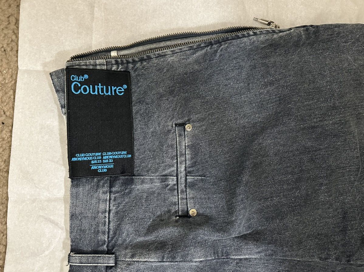 Anonymous Club × Hood By Air Anonymous Club 3 legs denim Size US 34 / EU 50 - 6 Thumbnail