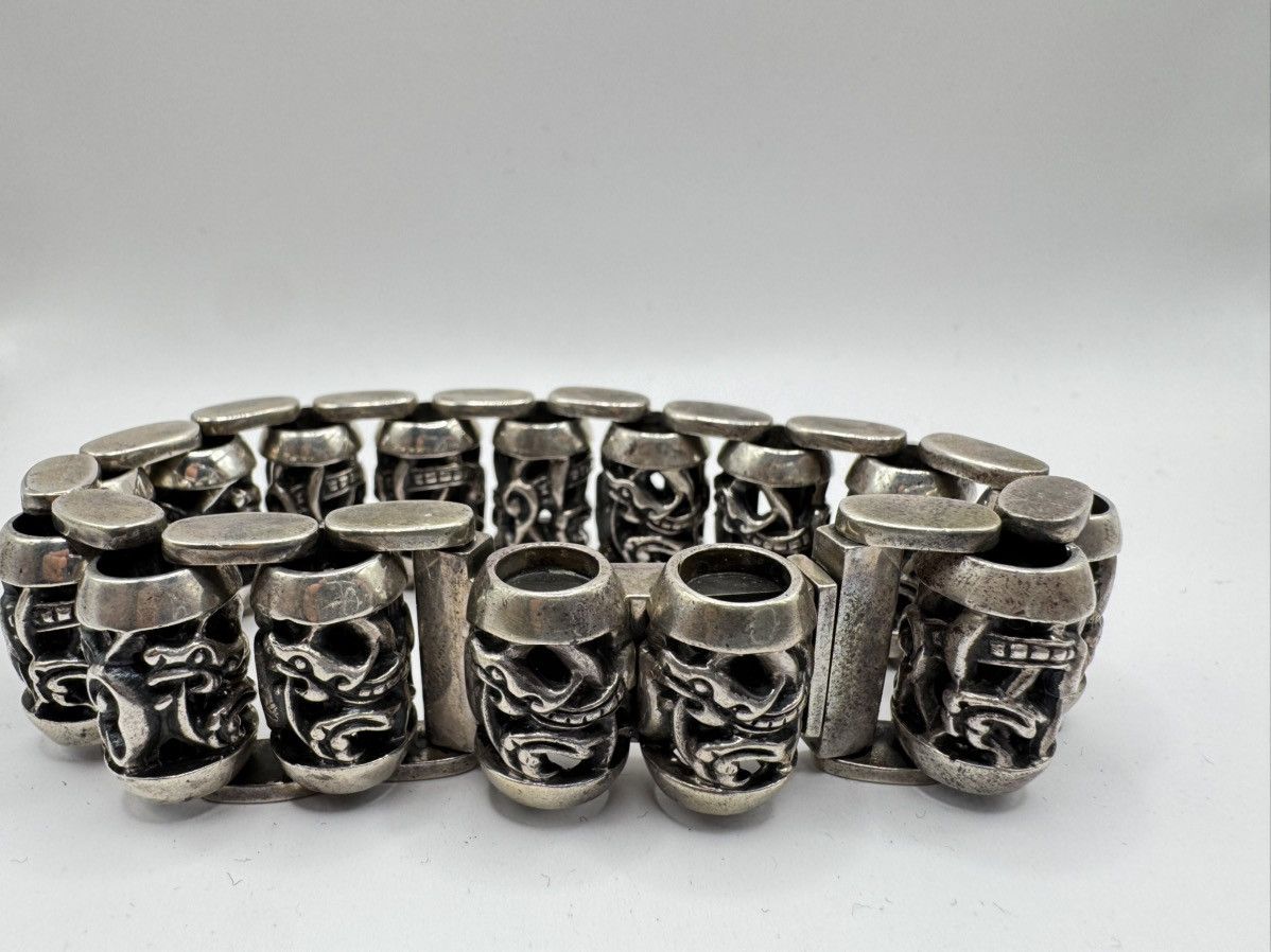 Chrome Hearts Chrome Hearts Celtic Roller Sterling Bracelet (2000 Stamp) Size ONE SIZE - 13 Thumbnail