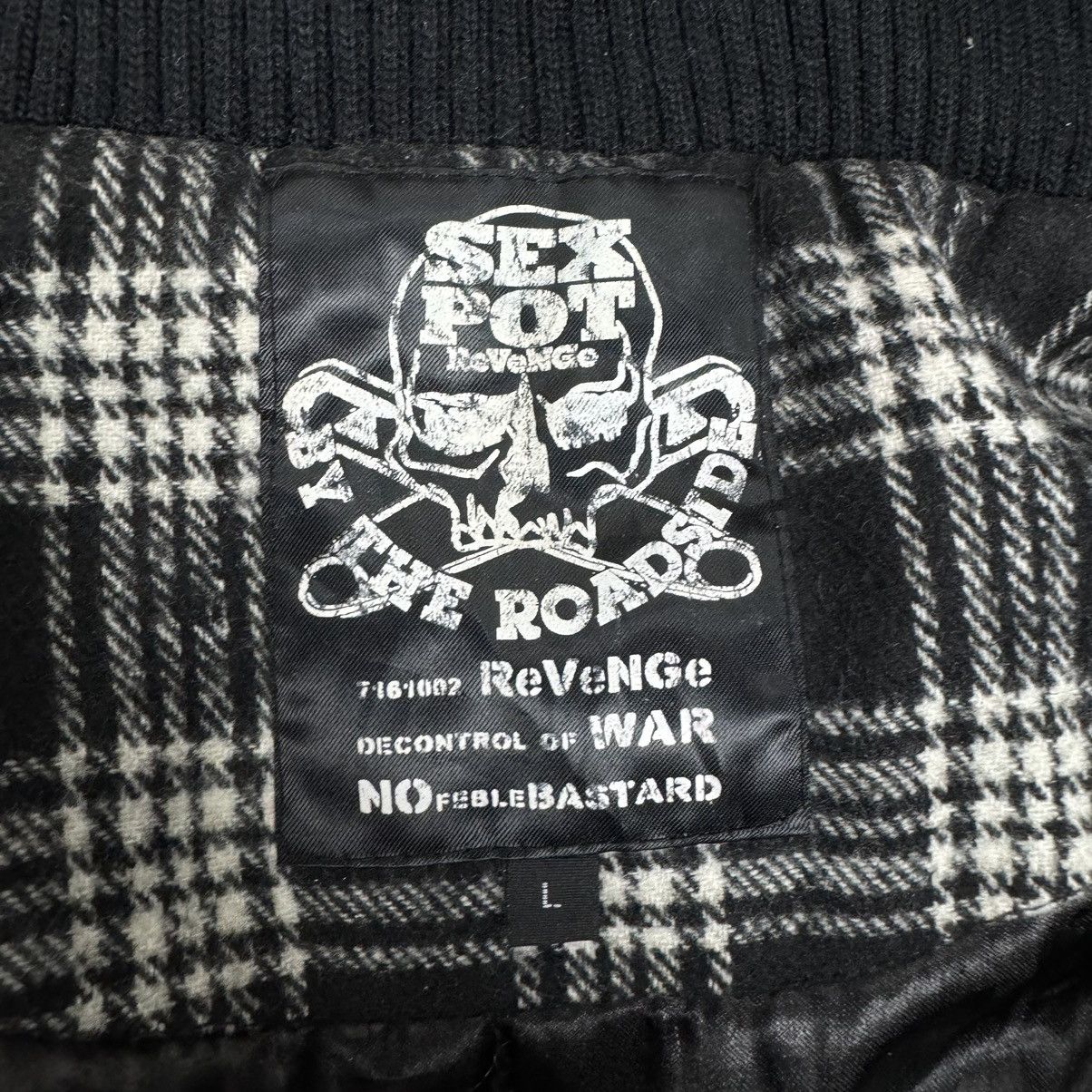 If Six Was Nine 🌟SEX POT REVENGE HOODIE PLAIDS JACKET Size L / US 10 / IT 46 - 10 Thumbnail