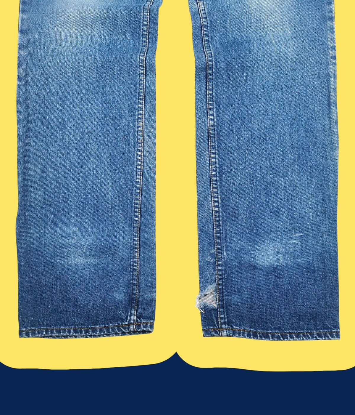 Levi's Vintage levis 515 distressed jeans Size US 33 - 2 Thumbnail