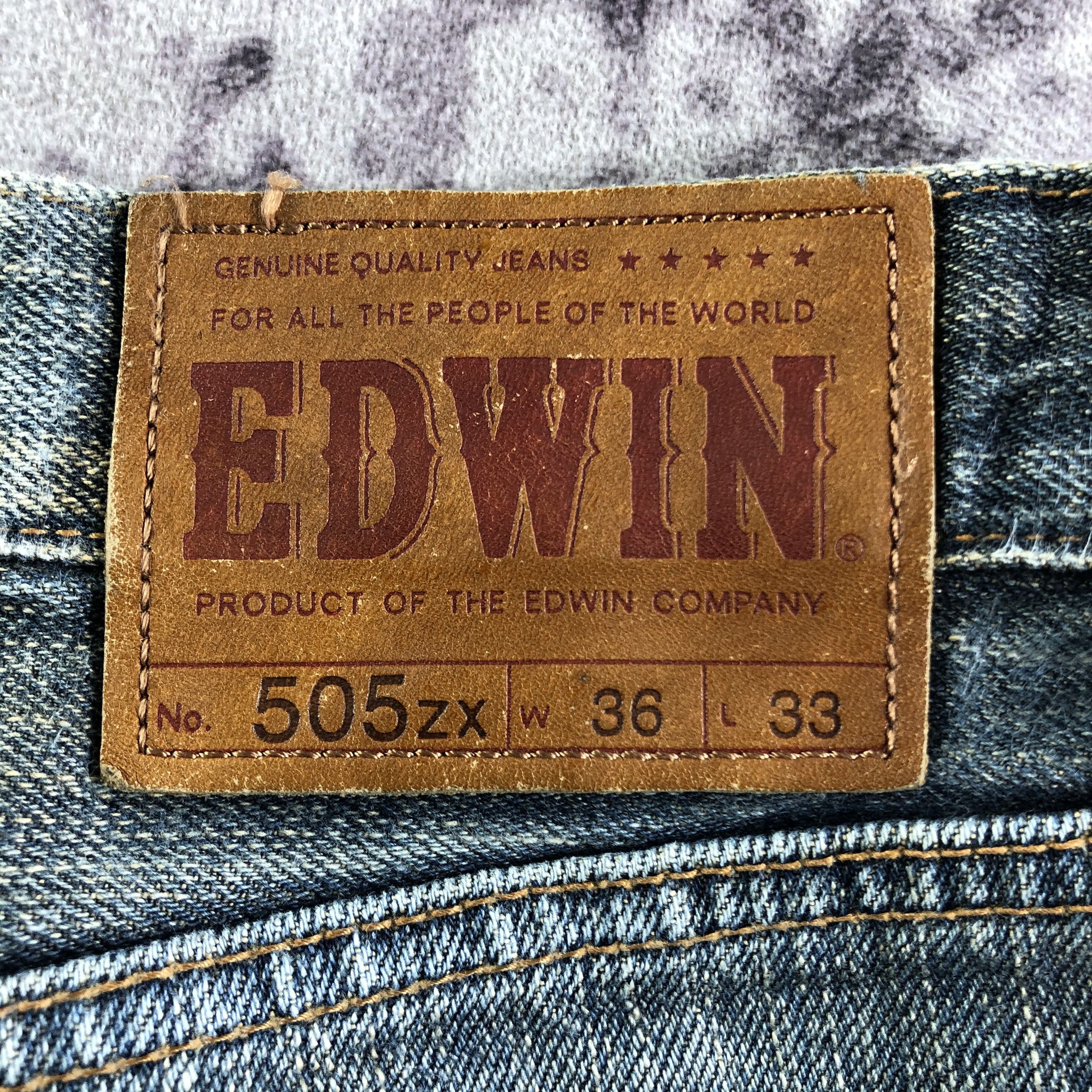 Edwin Vintage Edwin 505 Selvedge Jeans-JM3668 Size US 37 - 5 Thumbnail