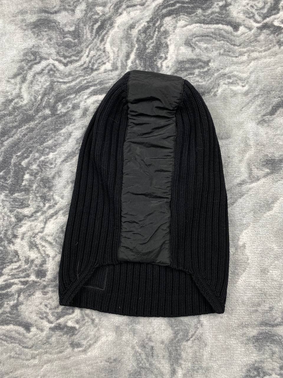 Stone Island Stone Island Balaclava Wool Nylon Metal Hat Beanie Men Black Size ONE SIZE - 4 Thumbnail