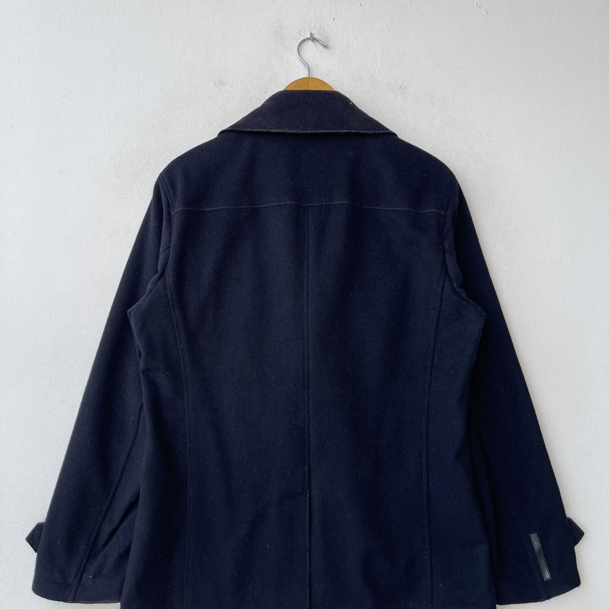 Prada Archival Prada SGV922 Double Breasted Virgin Wool Peacoat Size US M / EU 48-50 / 2 - 11 Thumbnail
