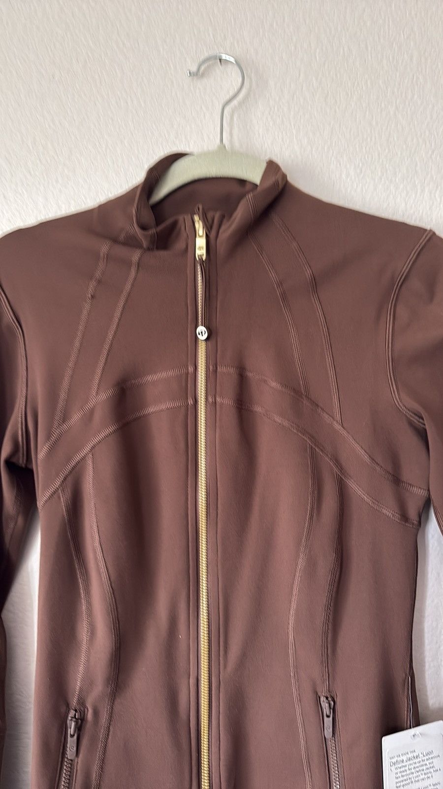 Lululemon lululemon athletica define Jacket size 6 color in JAVA/gold Size M / US 6-8 / IT 42-44 - 7 Thumbnail