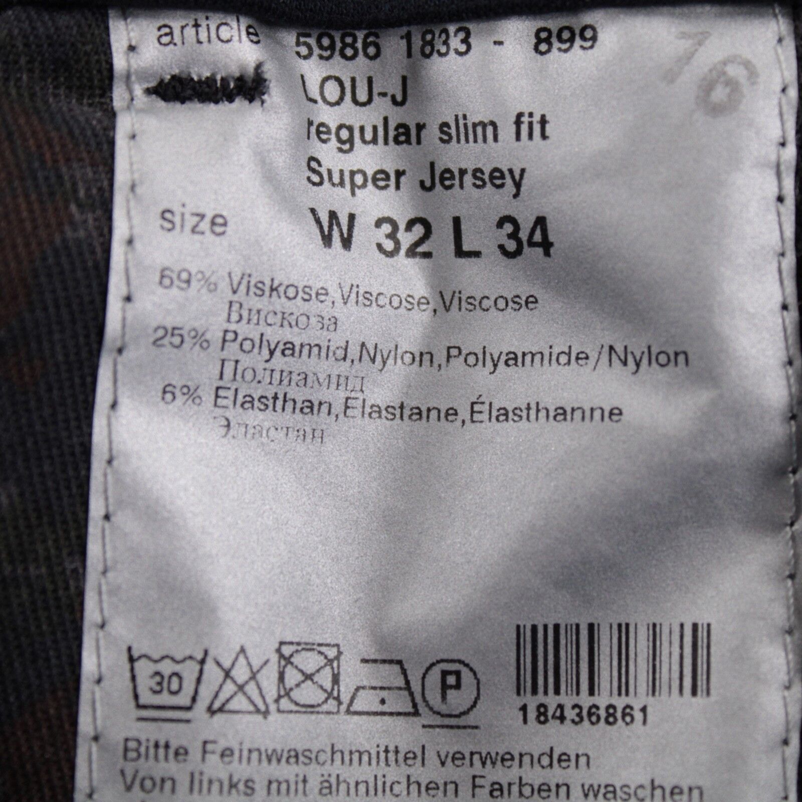 Alberto ALBERTO New with tags Chino Size 32 US In Blue Size US 32 / EU 48 - 6 Thumbnail