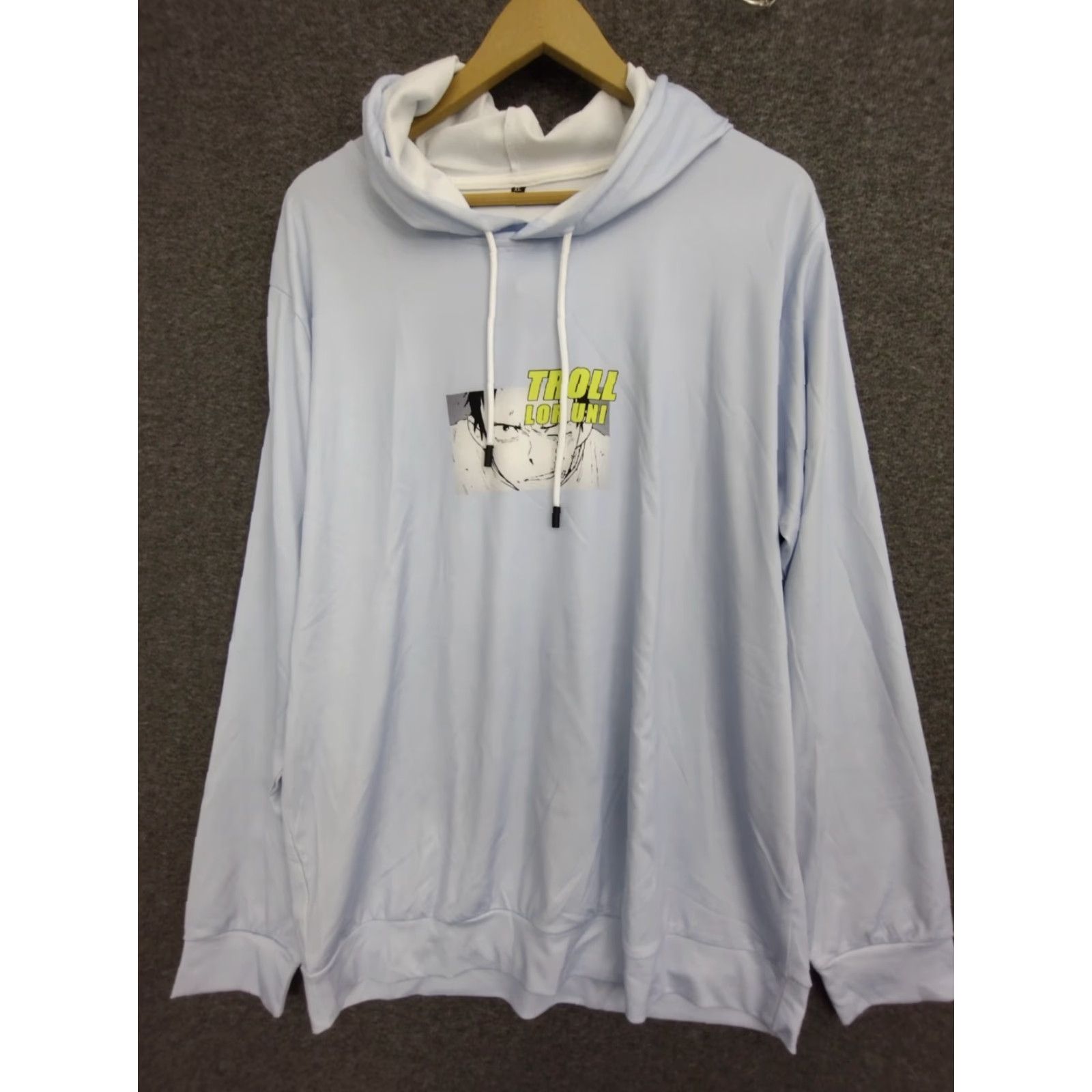 Vintage Nike Gaming Pullover Hoodie Sweatshirt Shirt Men XL Light Blue Logo Hooded Graphic Print Pockets All Seasons Size US XL / EU 56 / 4 - 2 Thumbnail