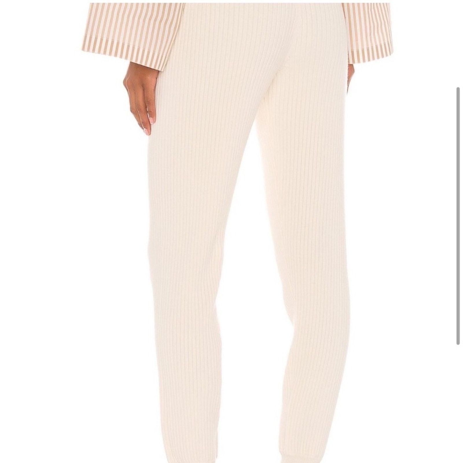 REVOLVE NWT LPA Wide Rib Jogger – Neutral – Size XS Size 26" / US 2 / IT 38 - 3 Thumbnail