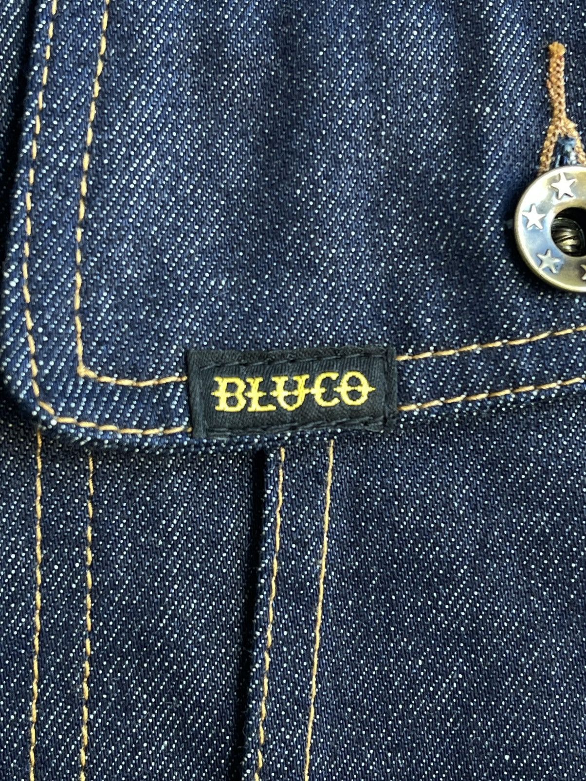 Japanese Brand Bluco Work Garment Boa Riders Sherpa Denim Jacket Lee Storm Size US L / EU 52-54 / 3 - 8 Thumbnail