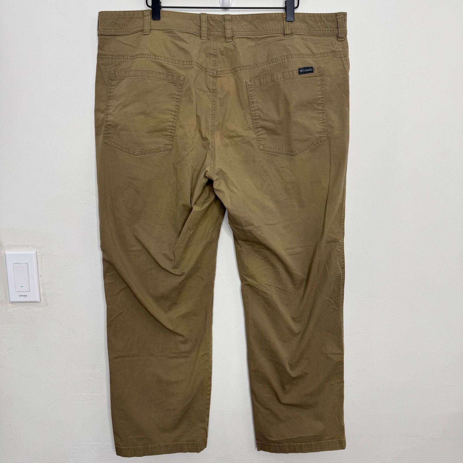 Columbia Columbia Tan Khaki Pants Regular Fit Size 40/30 Size US 40 / EU 56 - 4 Thumbnail