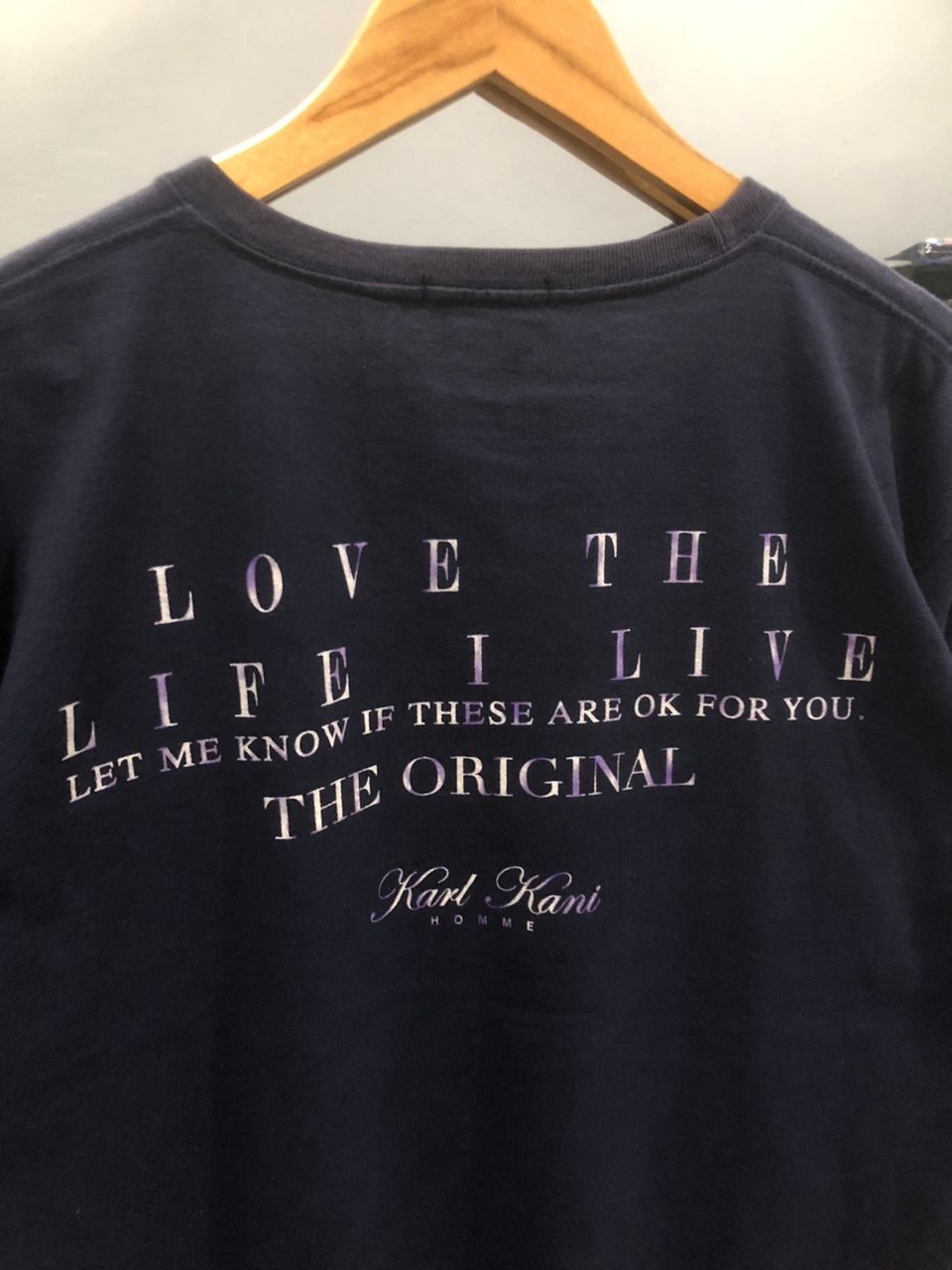 Karl Kani × Rap Tees × Vintage Vintage Karl Kani Homme Signature logo Shirt Size US L / EU 52-54 / 3 - 11 Thumbnail