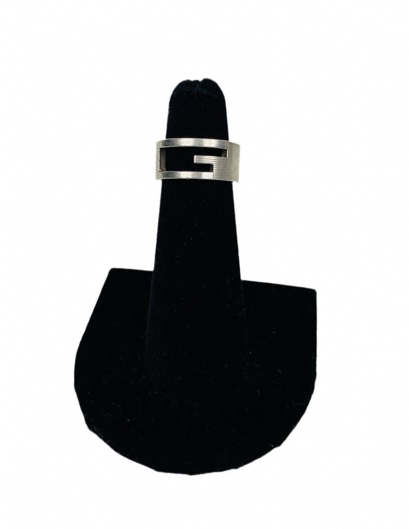 Gucci Gucci .925 Silver G Ring Size IT 8 Size ONE SIZE - 1 Thumbnail
