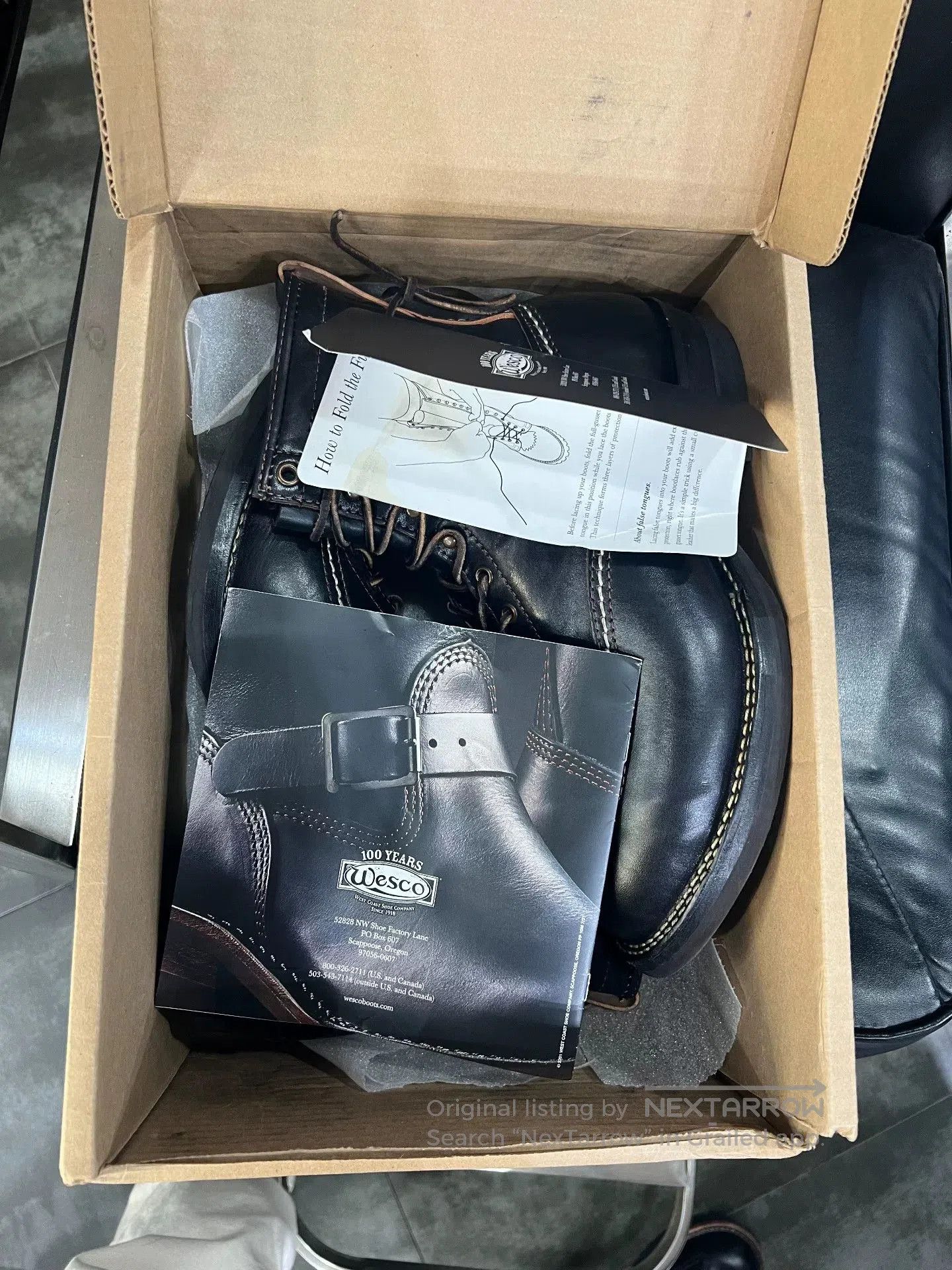 WESCO WESCO 100TH JOB MASTER Work Boots. Size US 10 / EU 43 - 9 Thumbnail