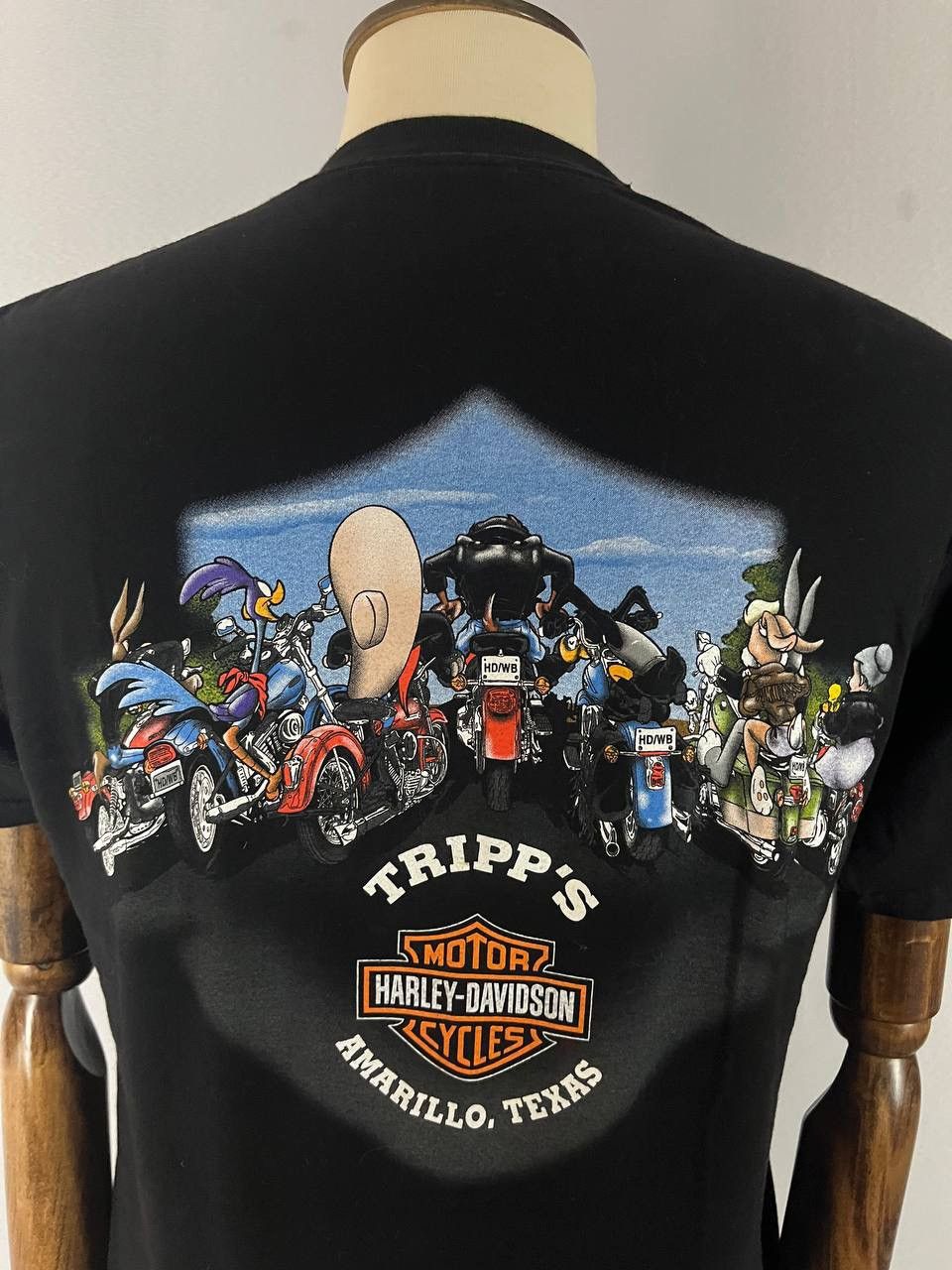 Harley Davidson Harley Davidson Tee T Shirt Black Running with the Pack Size US M / EU 48-50 / 2 - 9 Thumbnail