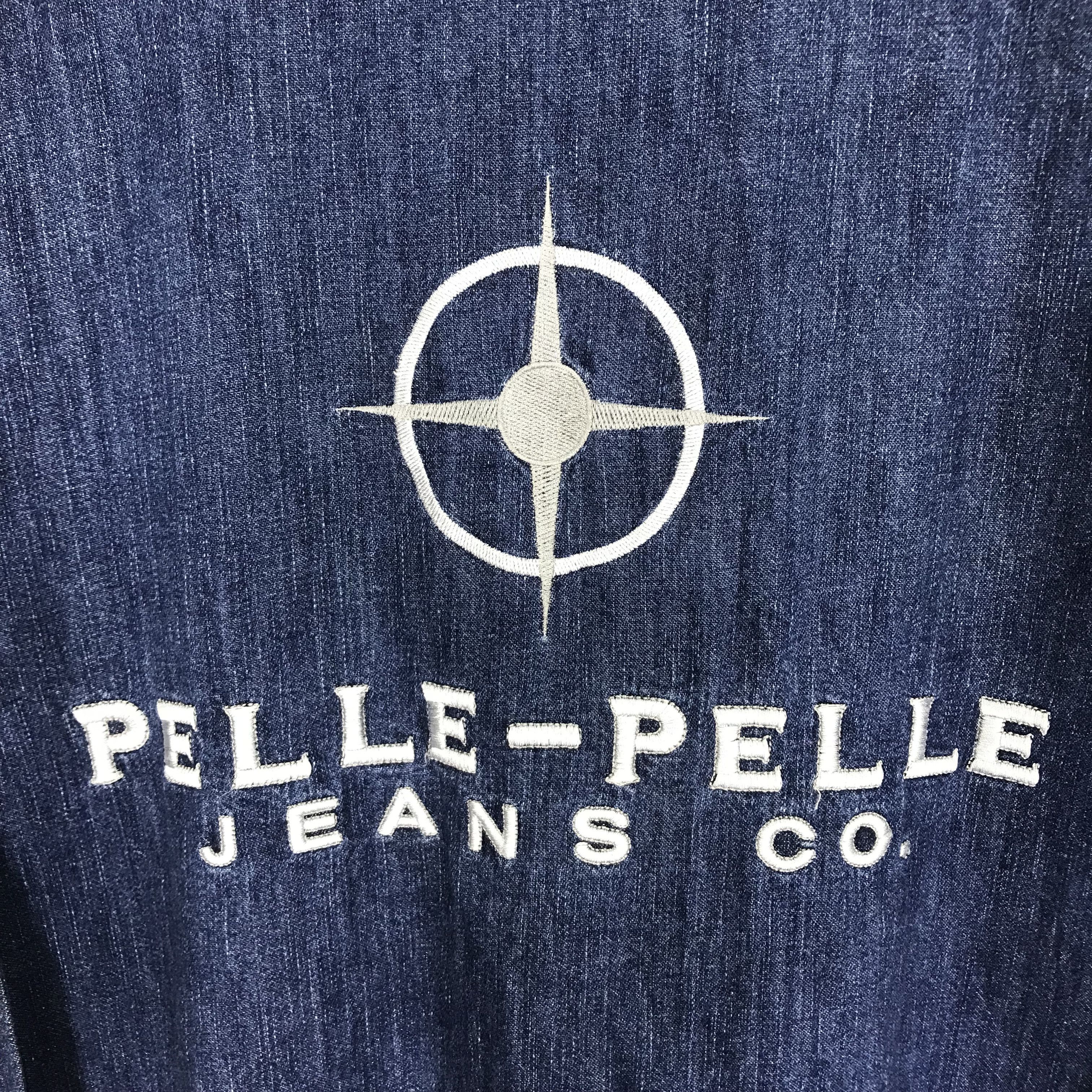 Marc Buchanan Vintage Pelle Pelle Marc Buchanan Indigo Blue Jeans Hip Hop Size US L / EU 52-54 / 3 - 8 Thumbnail
