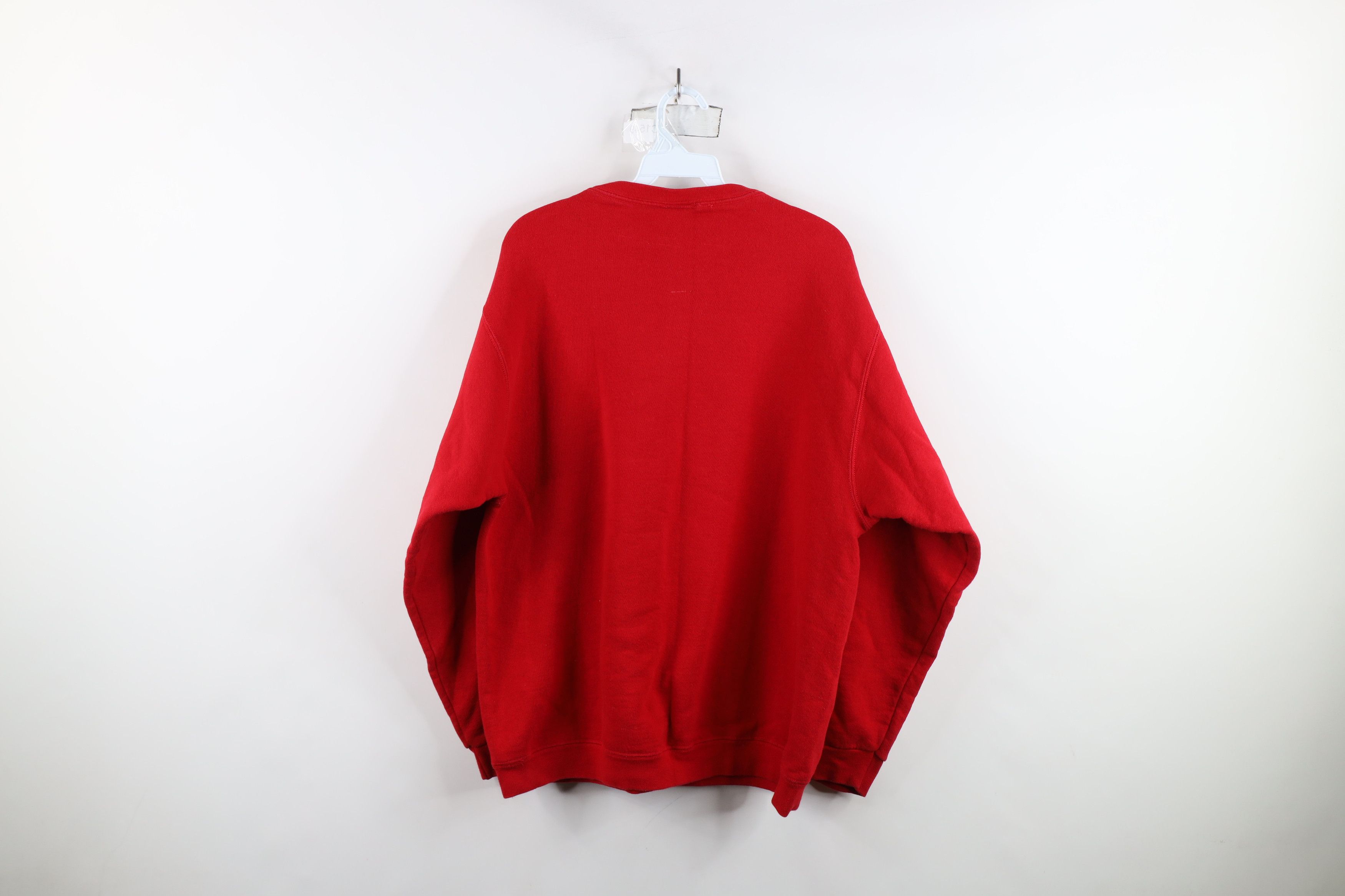 Vintage Vintage 90s Streetwear Blank Heavyweight Crewneck Sweatshirt Size US L / EU 52-54 / 3 - 11 Thumbnail