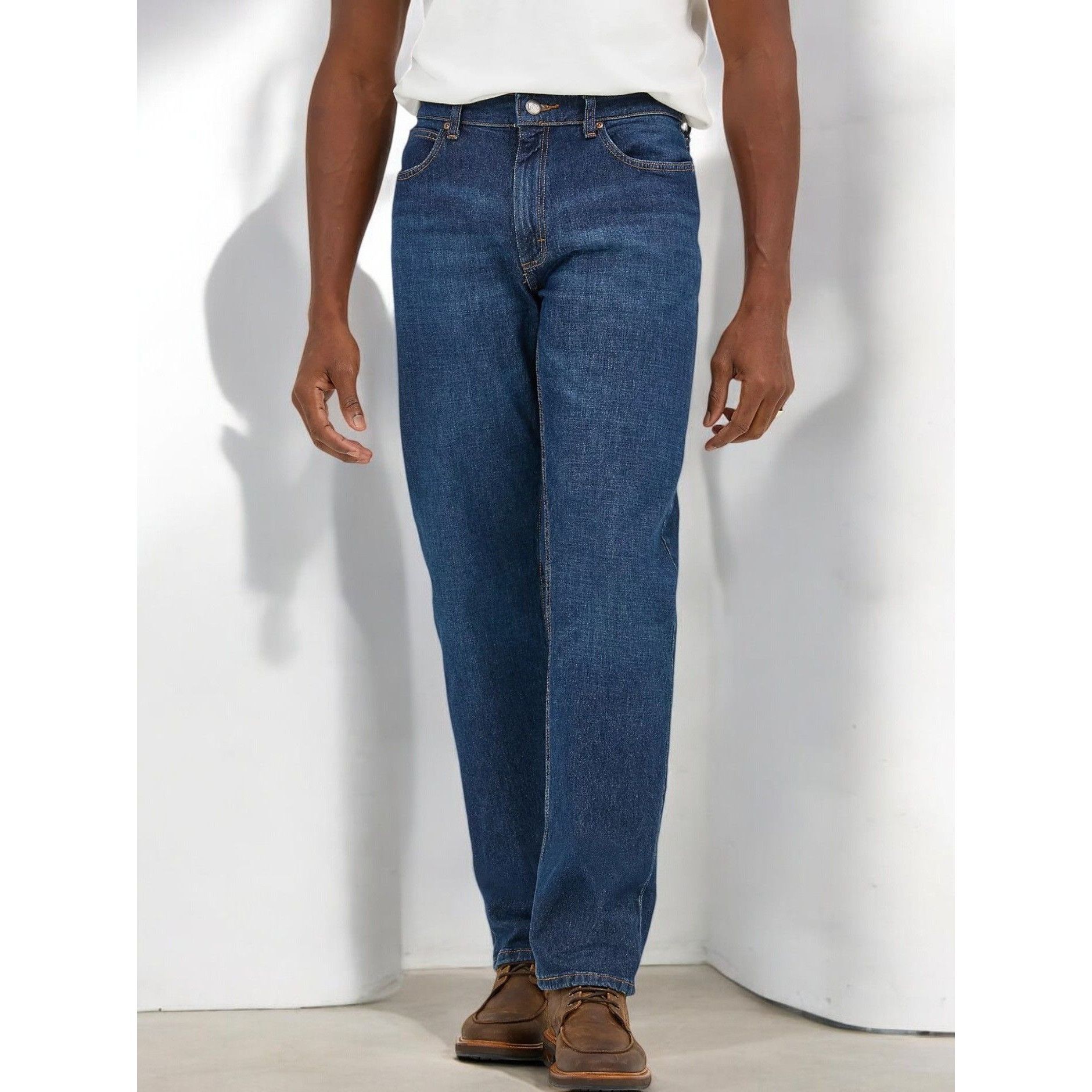 Lee Lee Mens Legendary Relaxed Straight Leg Jeans NEW 34 Size US 34 / EU 50 - 2 Thumbnail