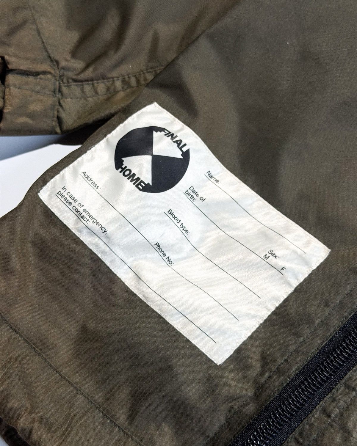 Final Home Rare 1990’s FINAL HOME Survival Jacket ( ISSEY MIYAKE ) Size US M / EU 48-50 / 2 - 9 Thumbnail