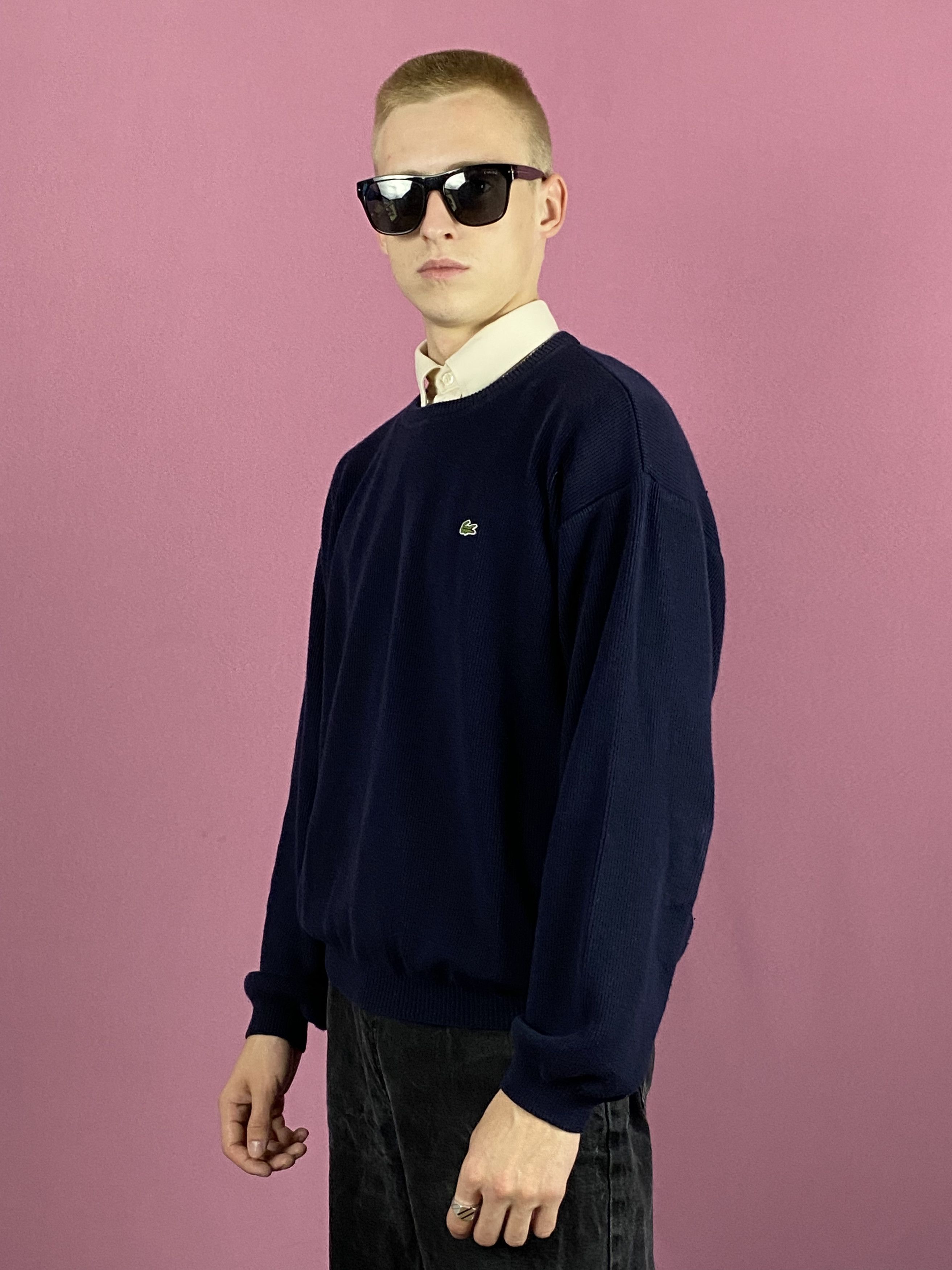 Lacoste × Vintage Lacoste Vintage Men's Sweater - Size S Size US S / EU 44-46 / 1 - 2 Thumbnail