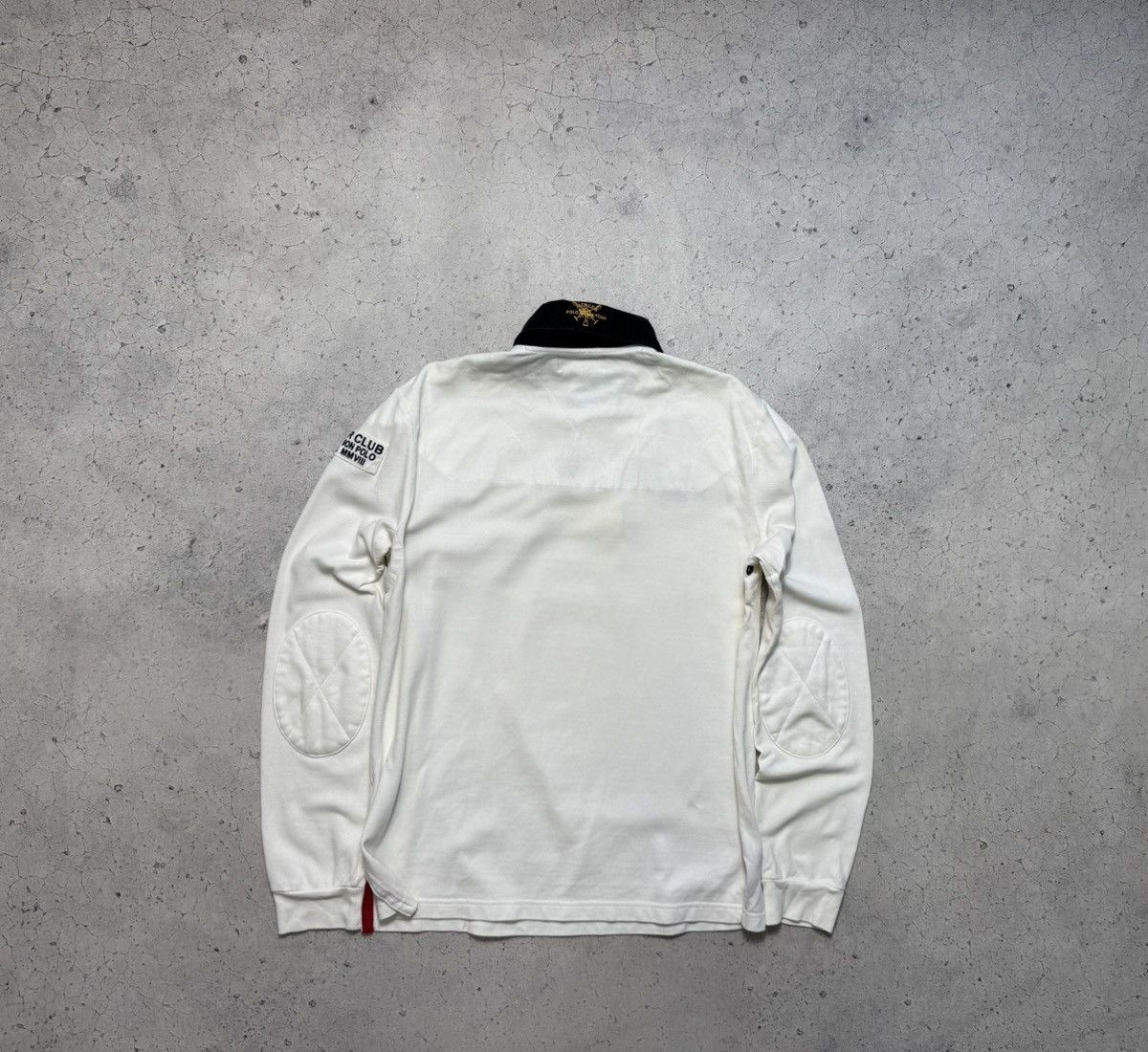 Polo Ralph Lauren Polo Ralph Lauren Rugby Sweatshirt Mercer #1 Vintage Size US M / EU 48-50 / 2 - 2 Thumbnail