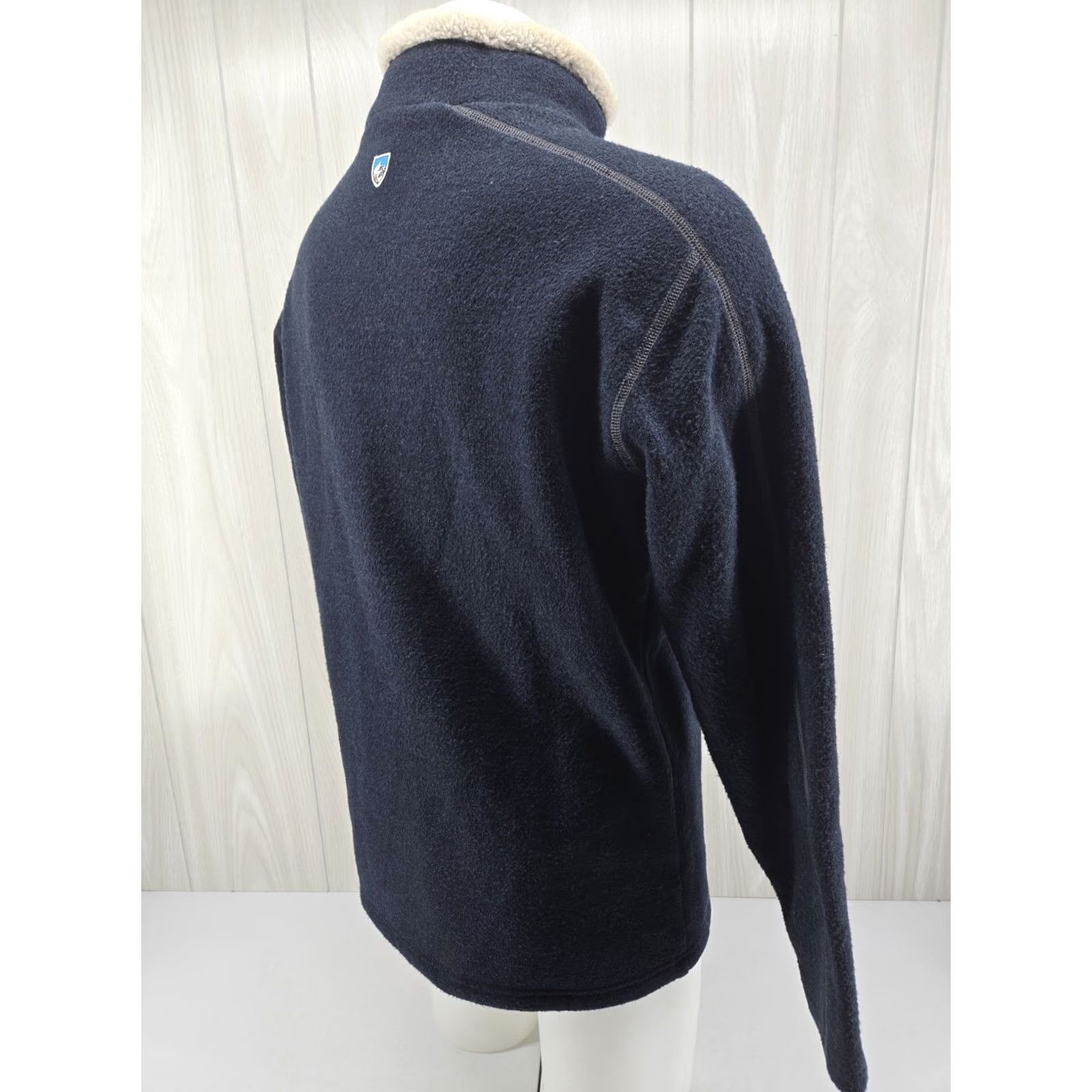Vintage Kuhl Alfpaca Fleece 1/4 Zip Pullover Blue Men's Large Size US L / EU 52-54 / 3 - 7 Thumbnail