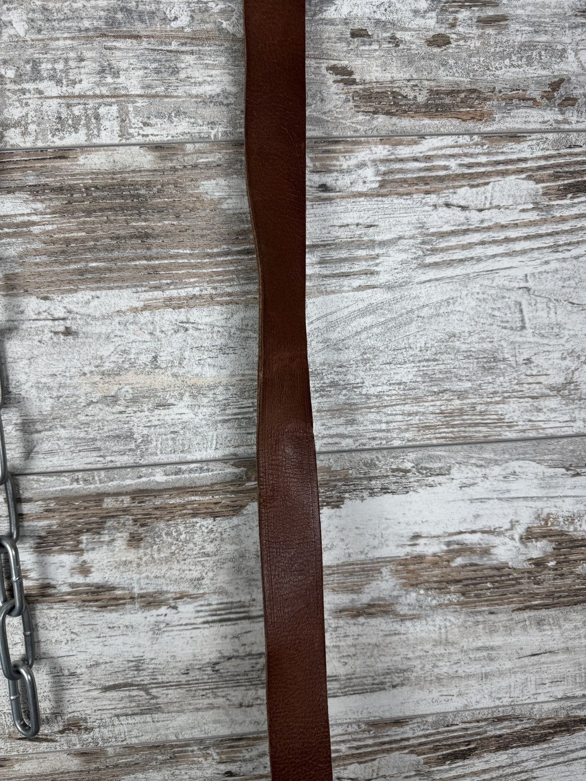 Giorgio Armani Mens Vintage Giorgio Armani belt brown 105cm rare Size ONE SIZE - 8 Thumbnail