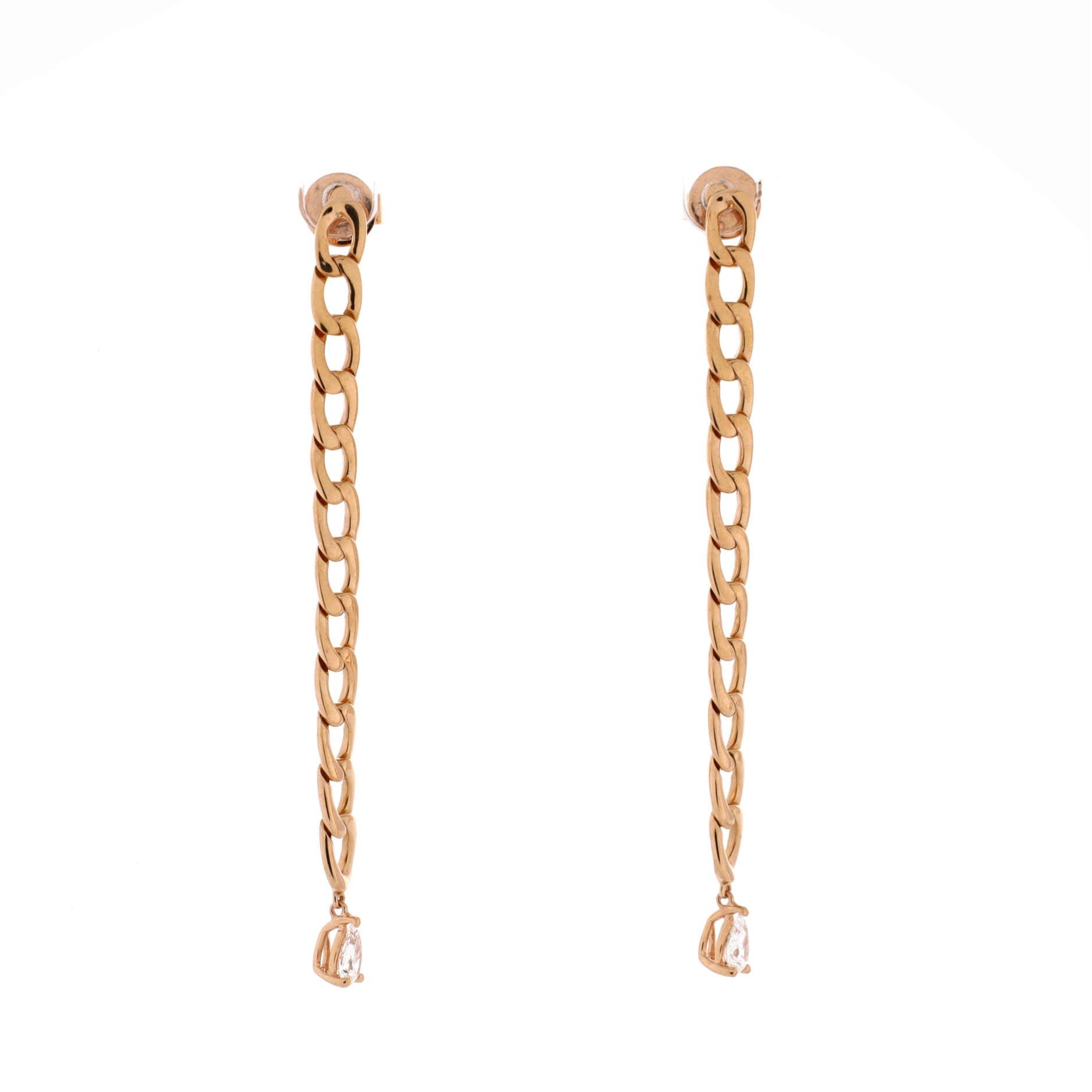 Other Chain Link Drop Earrings Size ONE SIZE - 1 Thumbnail