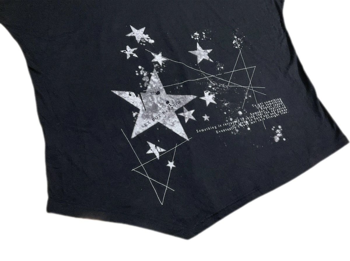 Hysteric Glamour 🔥Sick Y2K Sex Pot Revenge Stars Ninja Hoodie Asymmetric Size US XL / EU 56 / 4 - 7 Thumbnail