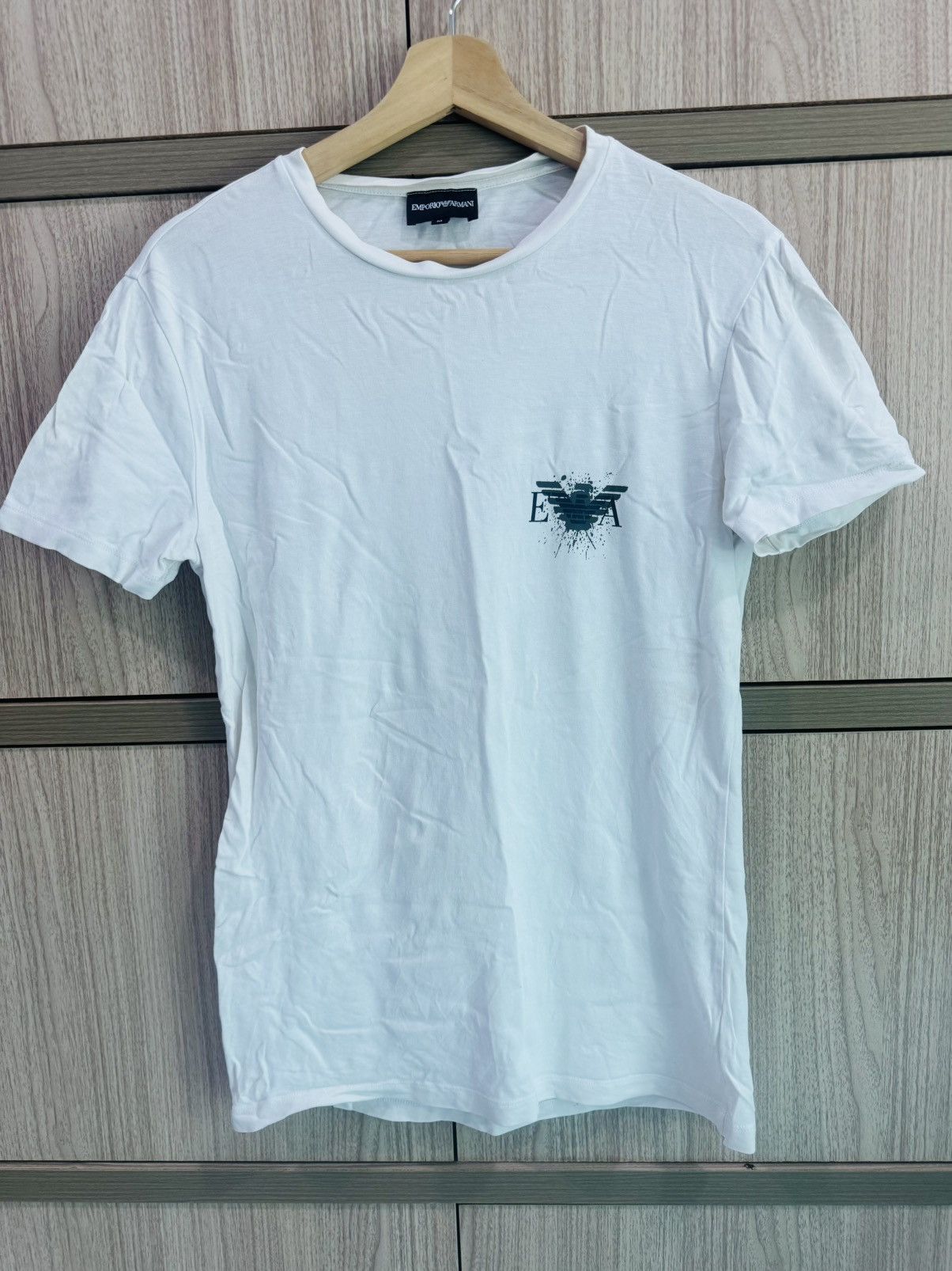 Emporio Armani Emporio Armani Simple Logo Tee Size US M / EU 48-50 / 2 - 1 Thumbnail