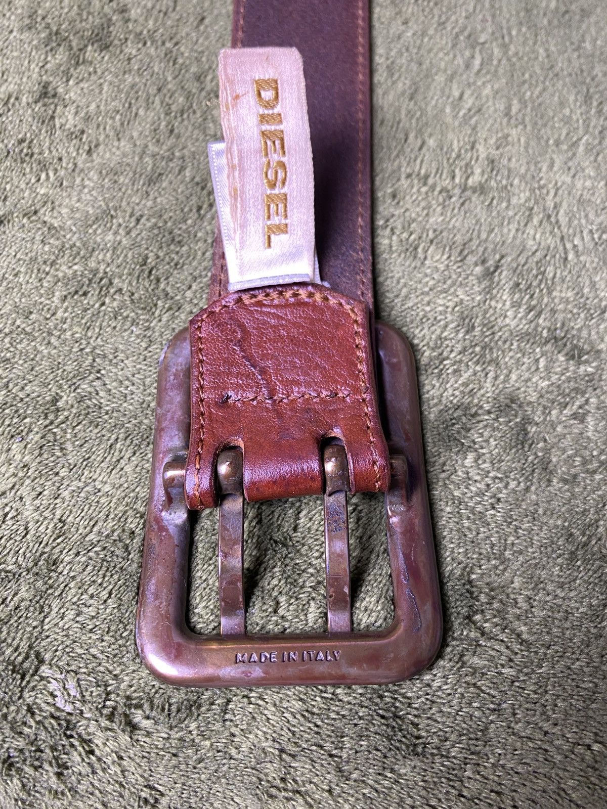 Diesel DIESEL leather belt Size 36 - 5 Thumbnail