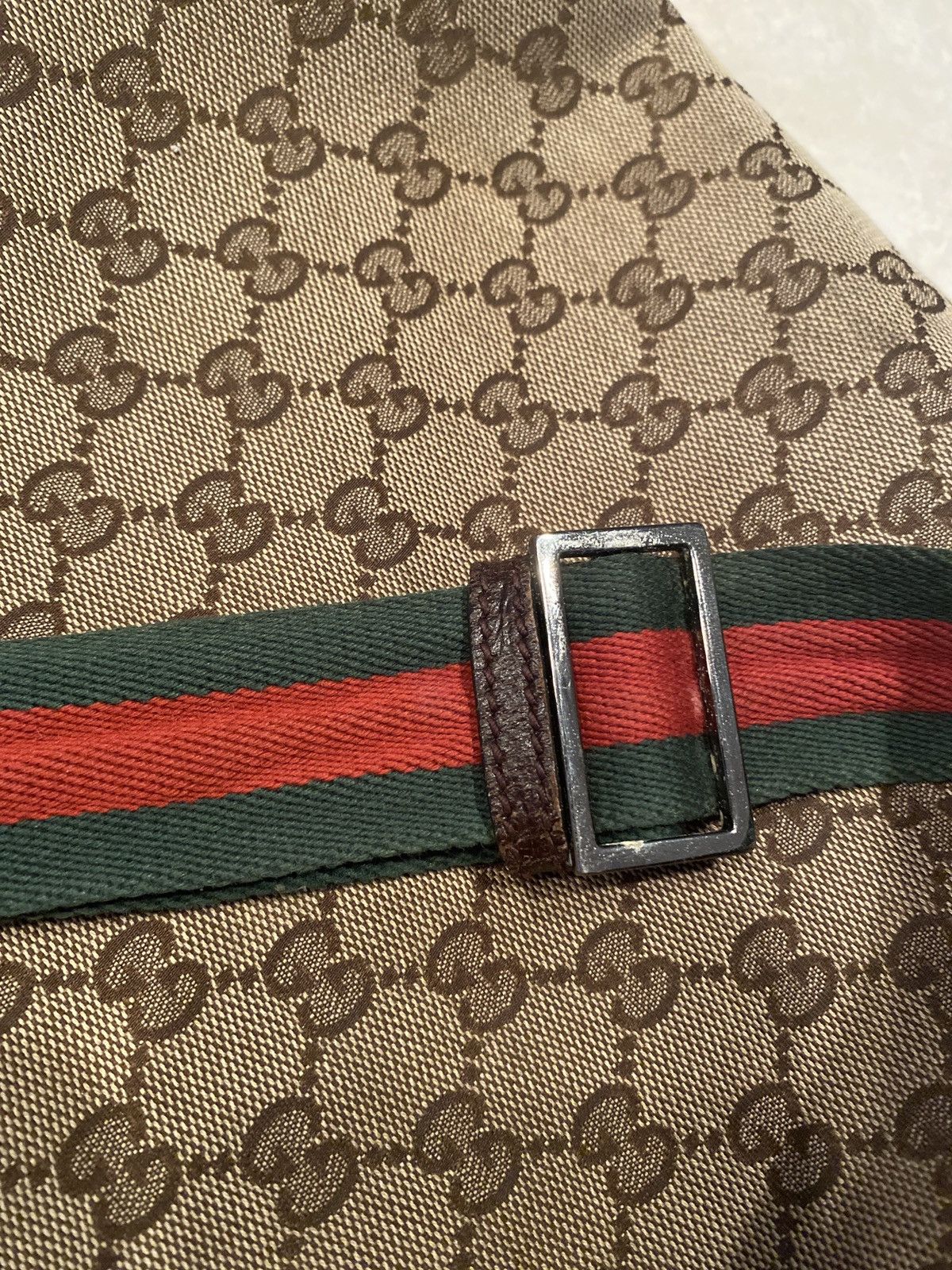 Gucci Gucci canvas vintage cross body bag Size ONE SIZE - 3 Thumbnail