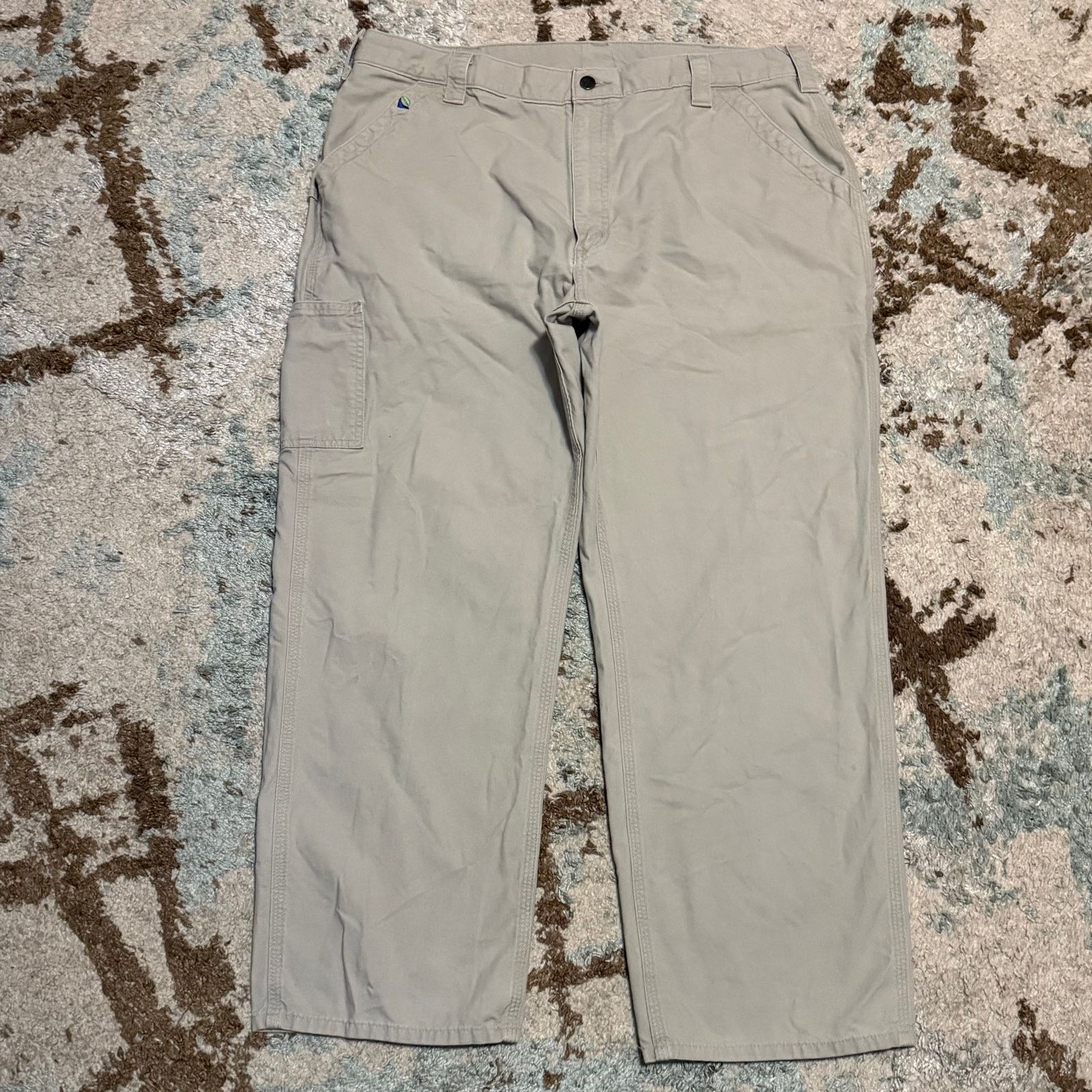 Carhartt Carhartt B151 TAN Carpenter Pants Size 40x30 Khaki Workwear Size US 40 / EU 56 - 2 Thumbnail