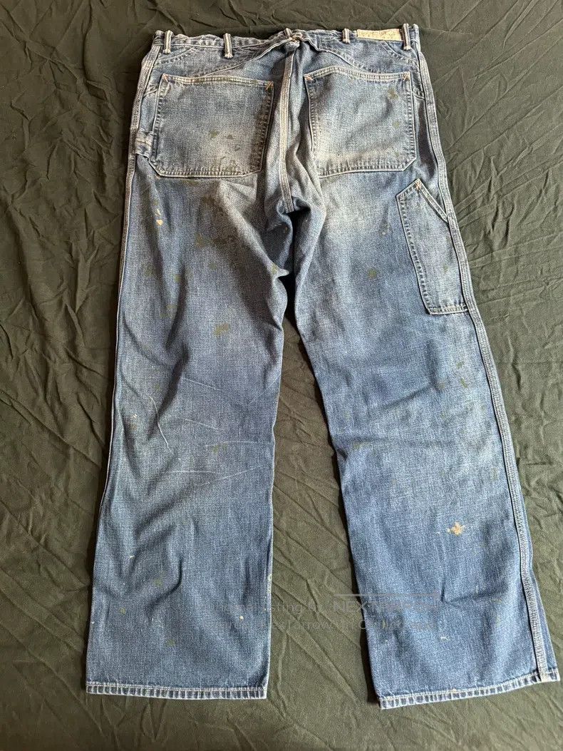 RRL Ralph Lauren RRL Ralph Lauren Depp style splashed ink Size US 32 / EU 48 - 3 Thumbnail
