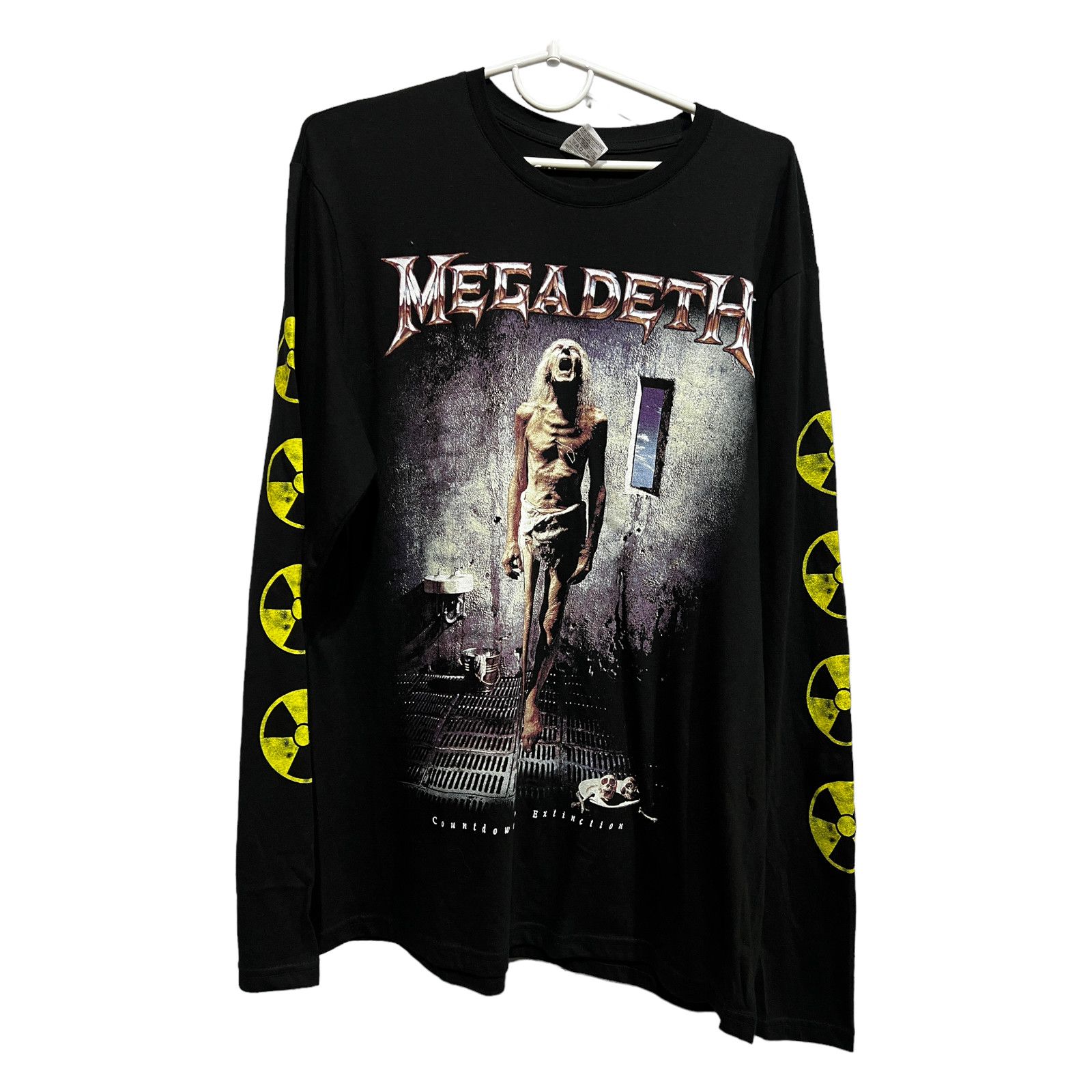 Vintage Megadeth Countdown to Extinction Lonsleeve shirt L