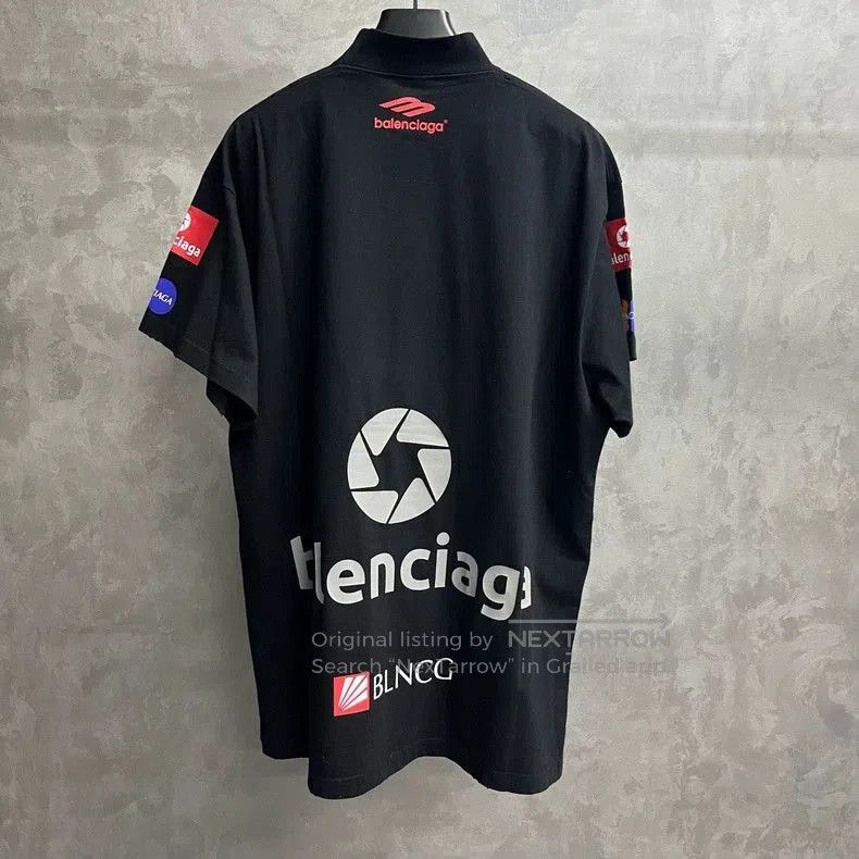 Balenciaga Balenciaga Black Logo Print Casual T-shirt. Size US XS / EU 42 / 0 - 2 Thumbnail
