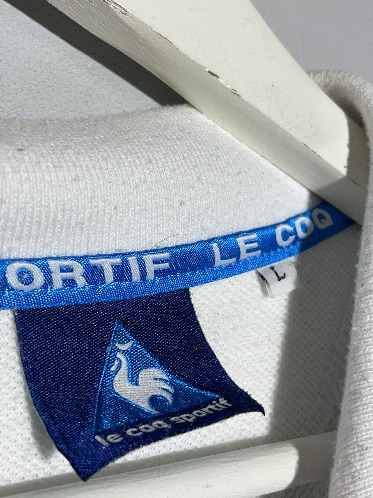 Le Coq Sportif × Vintage Manchester City Le Coq Sportif 2002/03 Vintage Polo T-Shirt Size US L / EU 52-54 / 3 - 9 Thumbnail