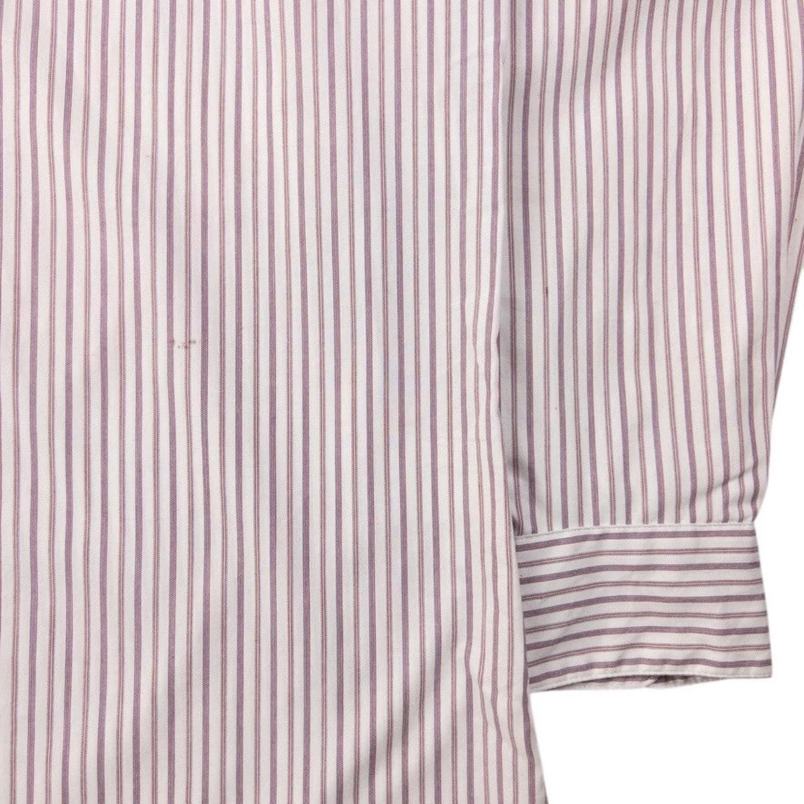 Issey Miyake Vintage Issey Miyake Striped Long Sleeve Button Shirt Size L Size US L / EU 52-54 / 3 - 4 Thumbnail