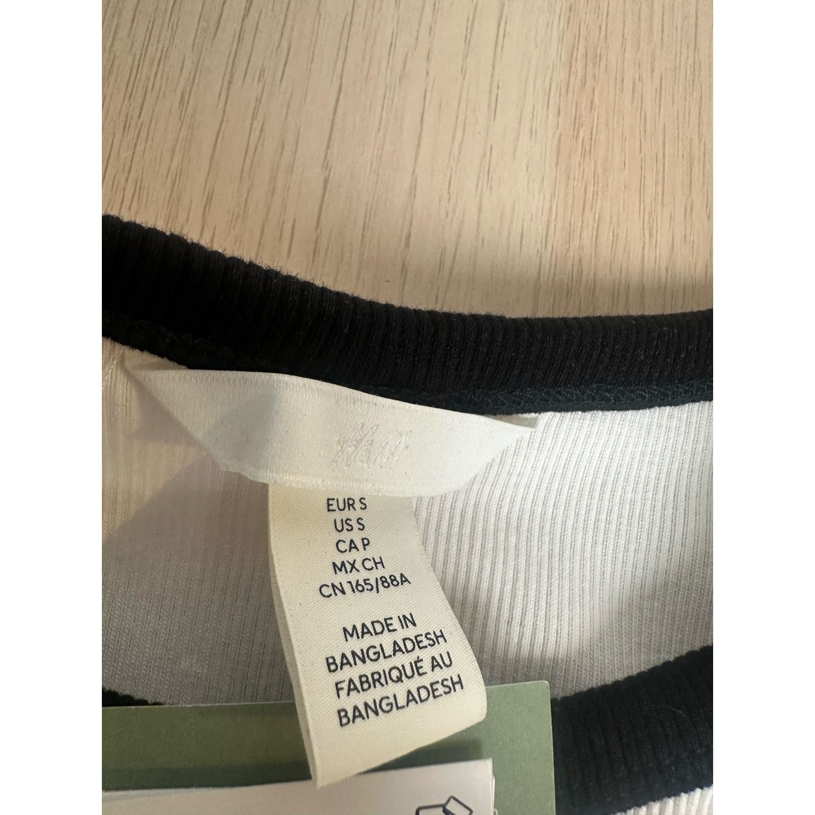 H&M H&M Cotton Ribbed White Tanktop - New Size S / US 4 / IT 40 - 5 Thumbnail