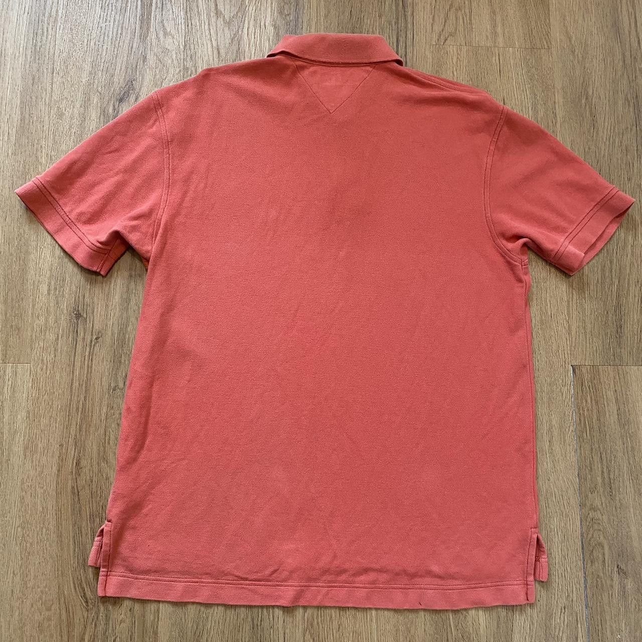 Tommy Hilfiger Tommy Hilfiger orange polo shirt Premium Gym Size US M / EU 48-50 / 2 - 2 Thumbnail