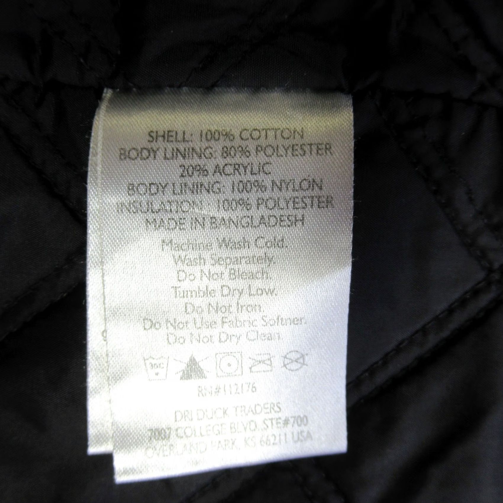 Vintage VINTAGE DRI DUCK Vest Mens M Gray Canvas Quilt Lined Insulated Zip Pocket Work Vest Mens Size US M / EU 48-50 / 2 - 6 Thumbnail