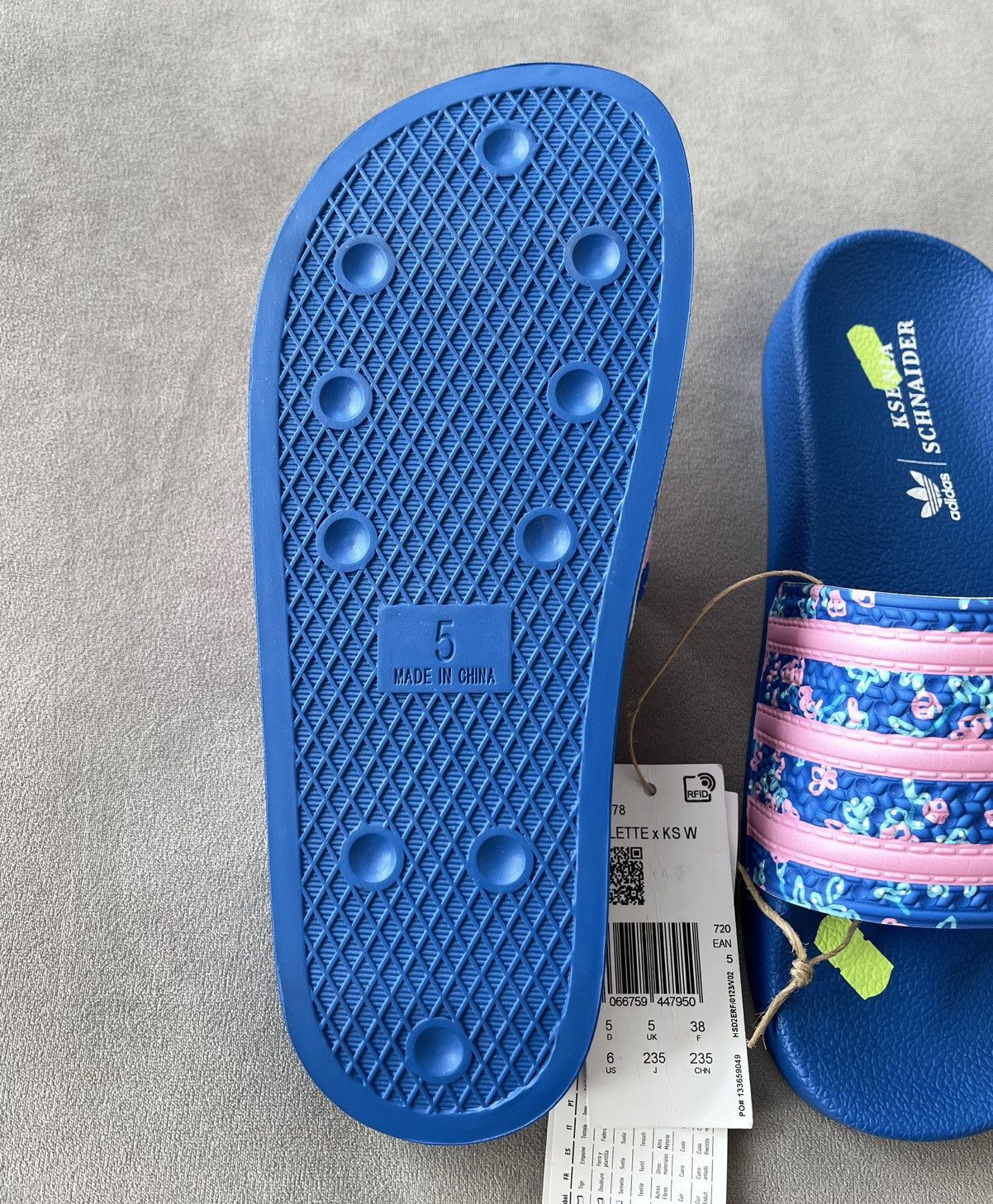 Adidas Adidas x Ksenia Schneider Adilette Sliders Women’s US 6 Size US 6 / IT 36 - 3 Thumbnail