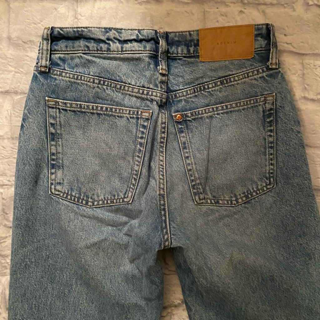 Other &Denim women 2 high waist 90s boyfriend ripped distressed bl Size 26" / US 2 / IT 38 - 7 Thumbnail