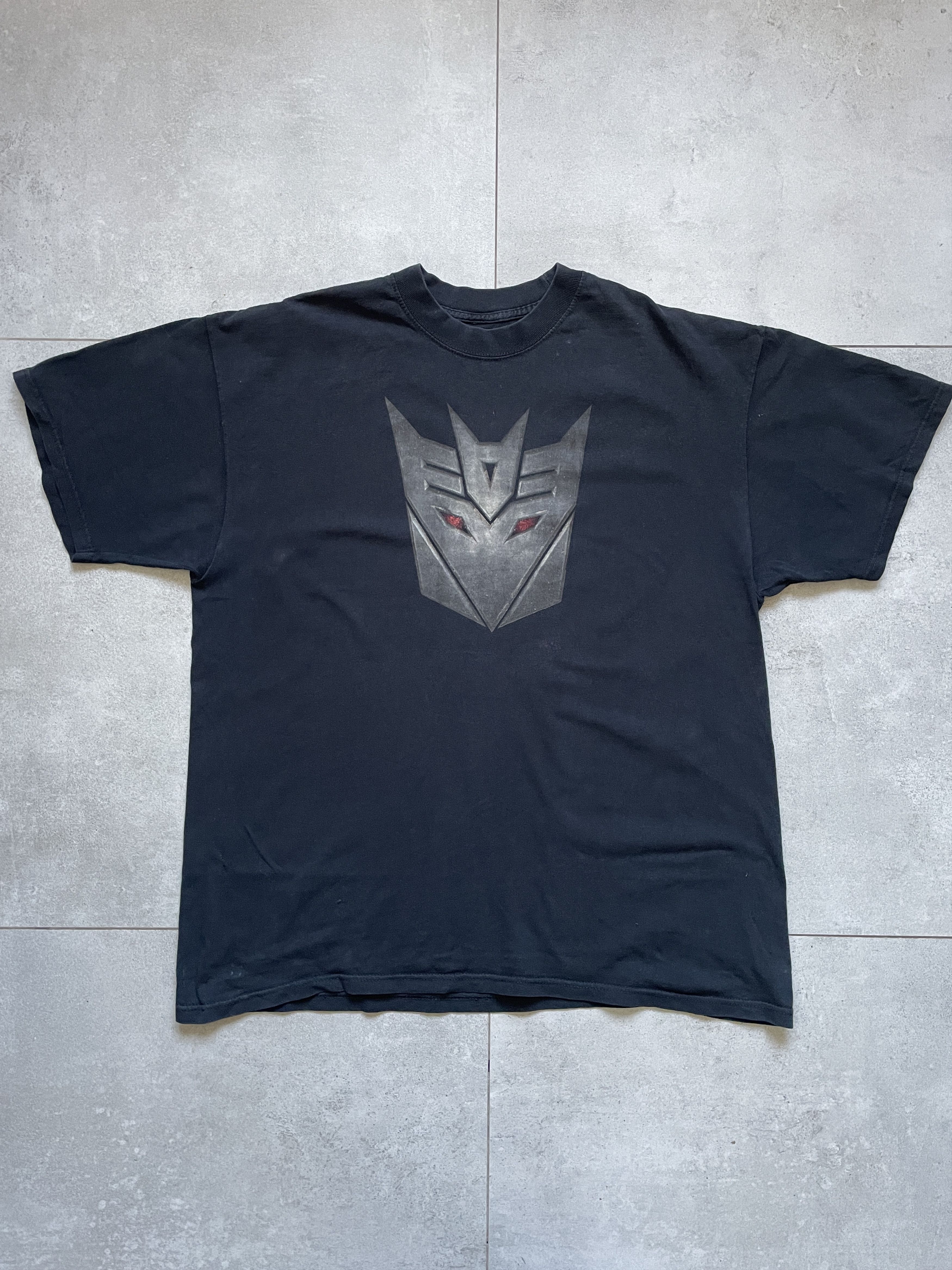 Transformers Y2K '07 TRANSFORMERS MOVIE DECEPTICON PROMO BLACK WASHED TEE Size US XL / EU 56 / 4 - 1 Thumbnail