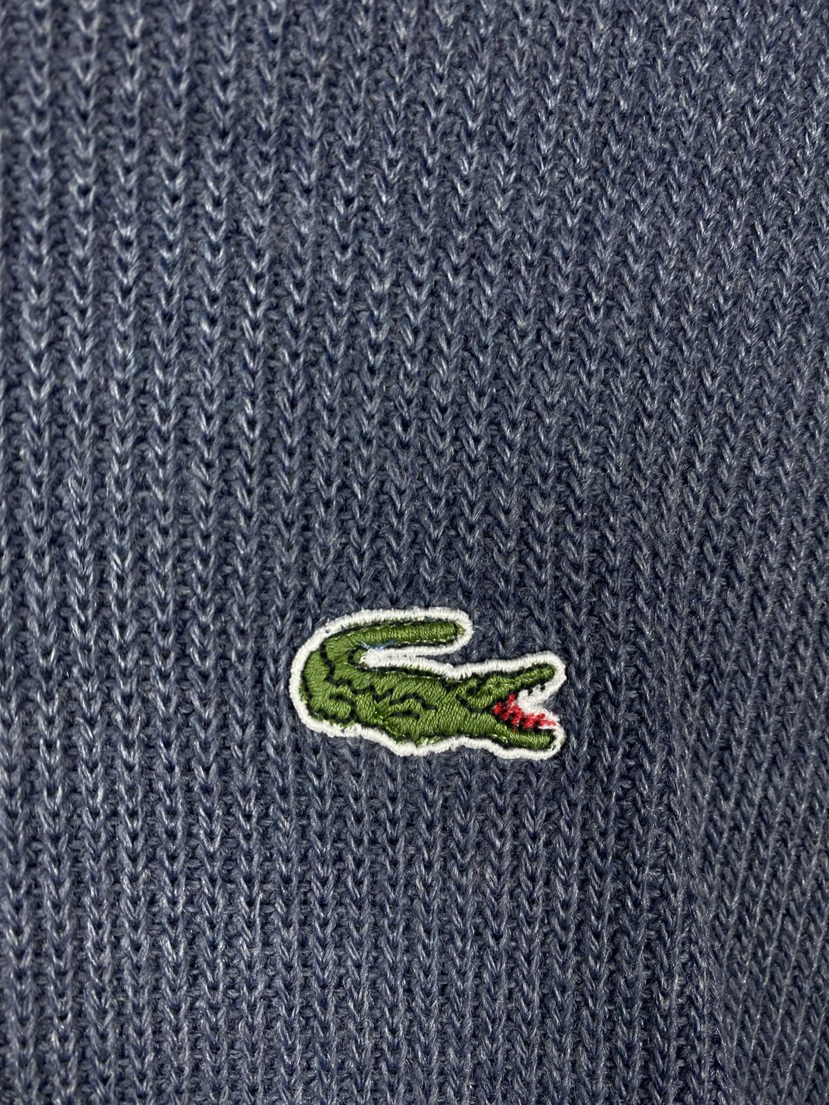 Lacoste 🐊Vintage 90s Sweatshirt Sweater Lacoste Knit Made In France🐊 Size US XL / EU 56 / 4 - 9 Thumbnail